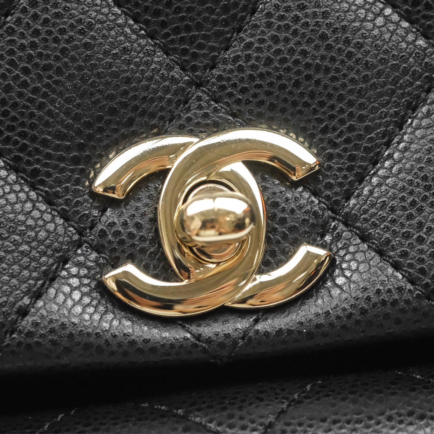 Chanel Small Duma Backpack Caviar Black Gold Hardware