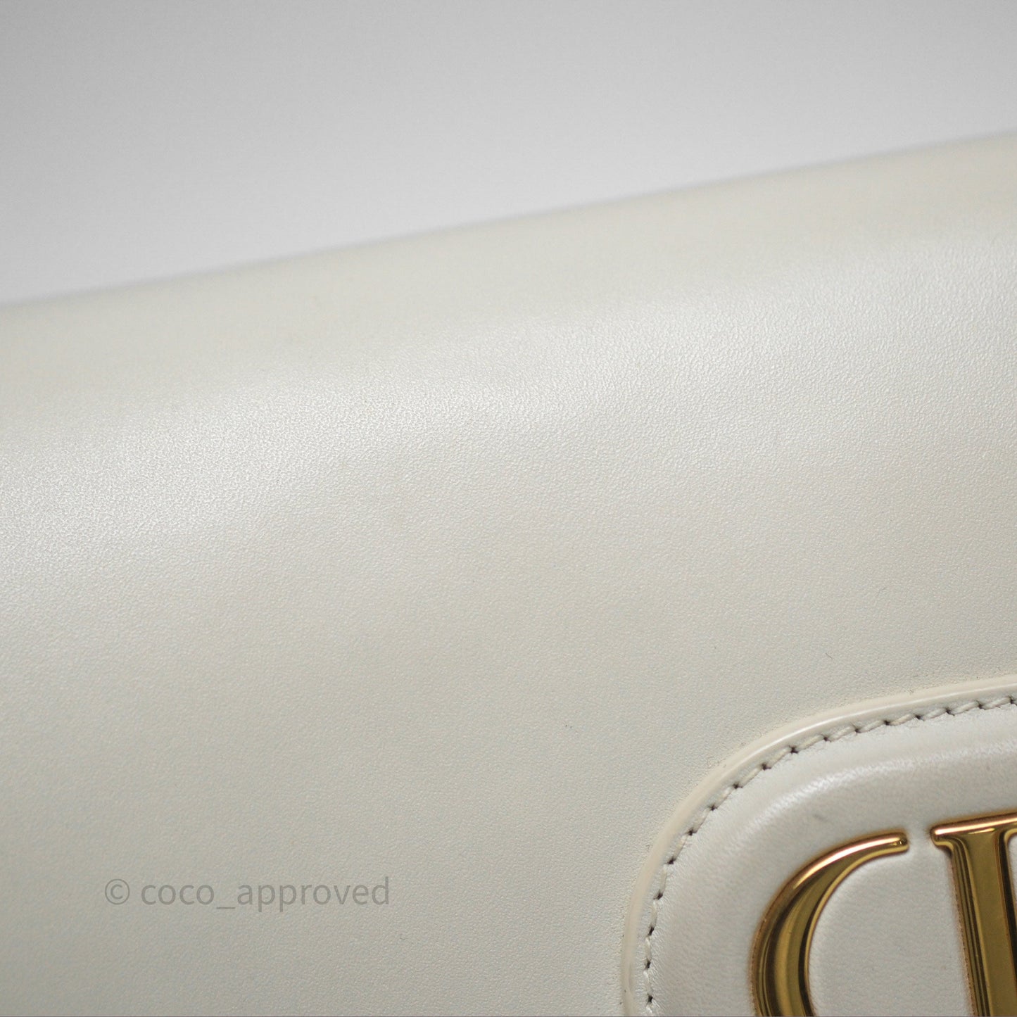 Christian Dior Bobby East-West Bag Calfskin White