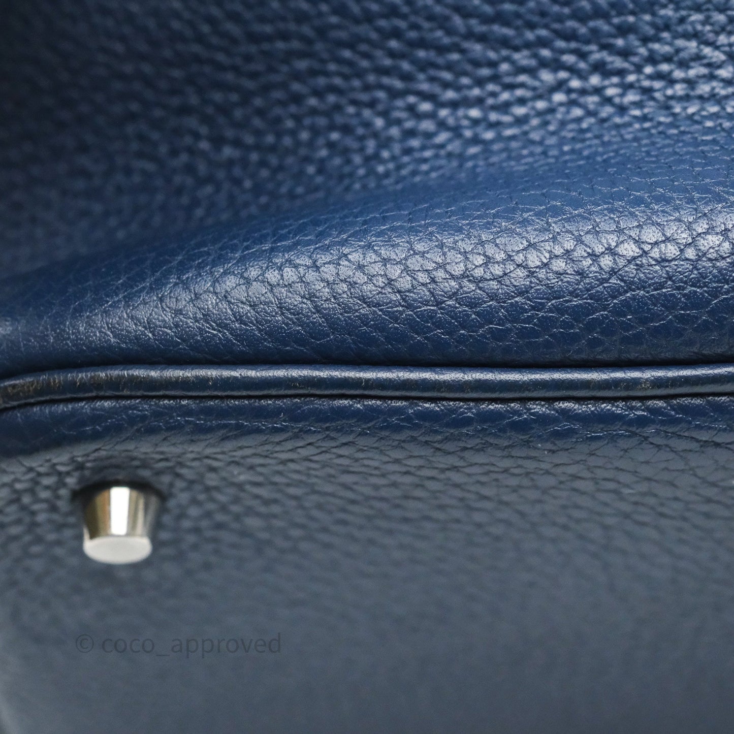 Hermès Picotin 22 Bleu Nuit 2Z Clemence Palladium Hardware