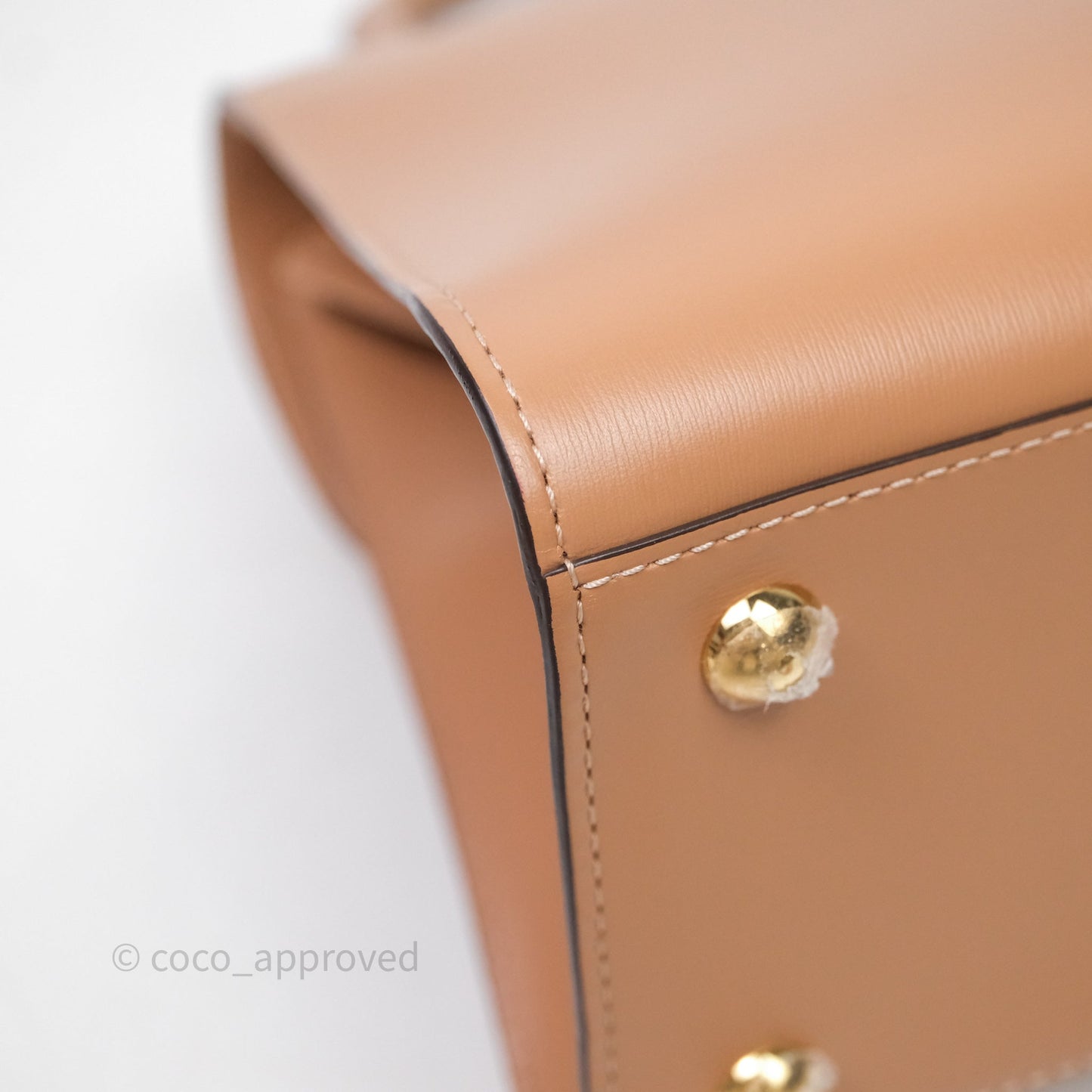 Delvaux Brillant PM Tender Beige Box Calf