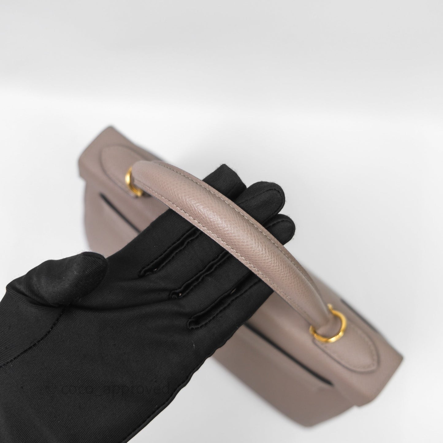 Hermès Kelly 28 Gris Asphalte Epsom Gold Hardware