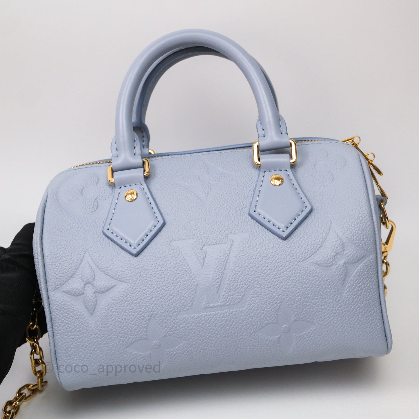 Louis Vuitton Speedy Bandoulière 20 Monogram Empreinte Lilac