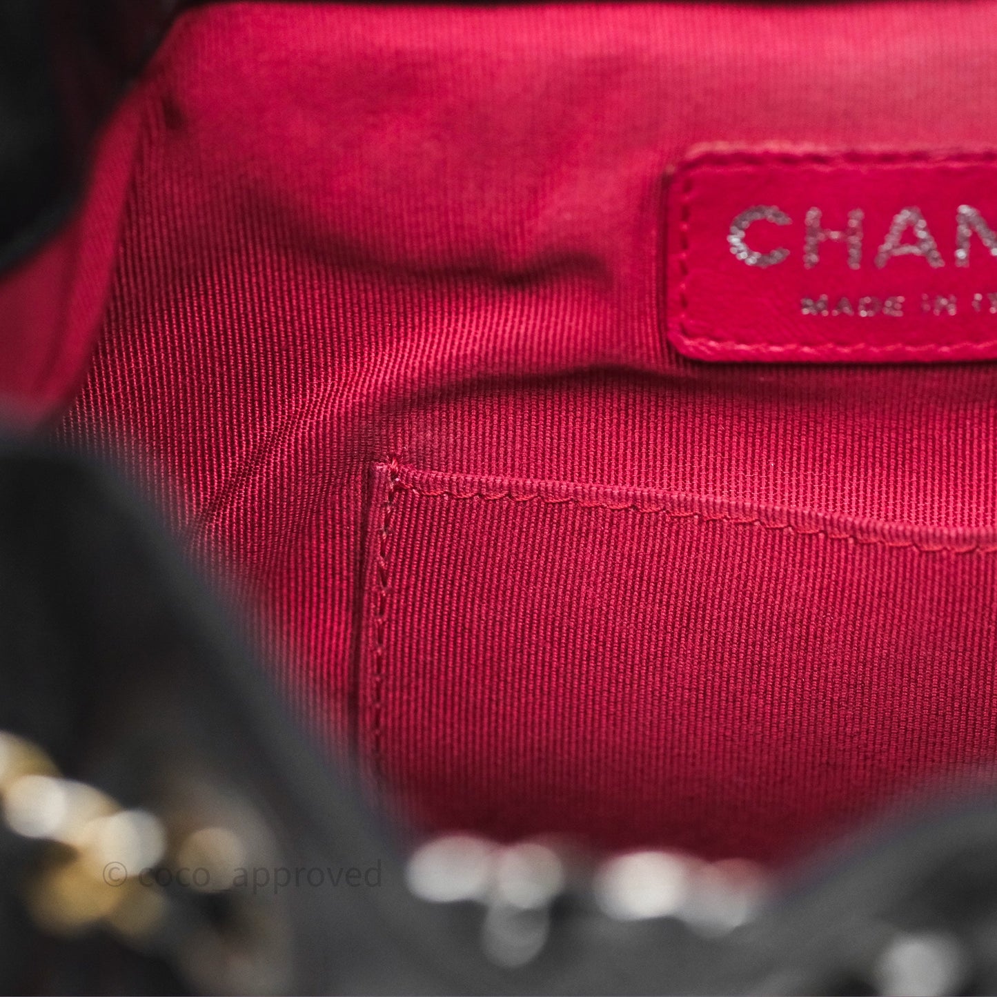Chanel Small Gabrielle Backpack Black Aged Calfskin