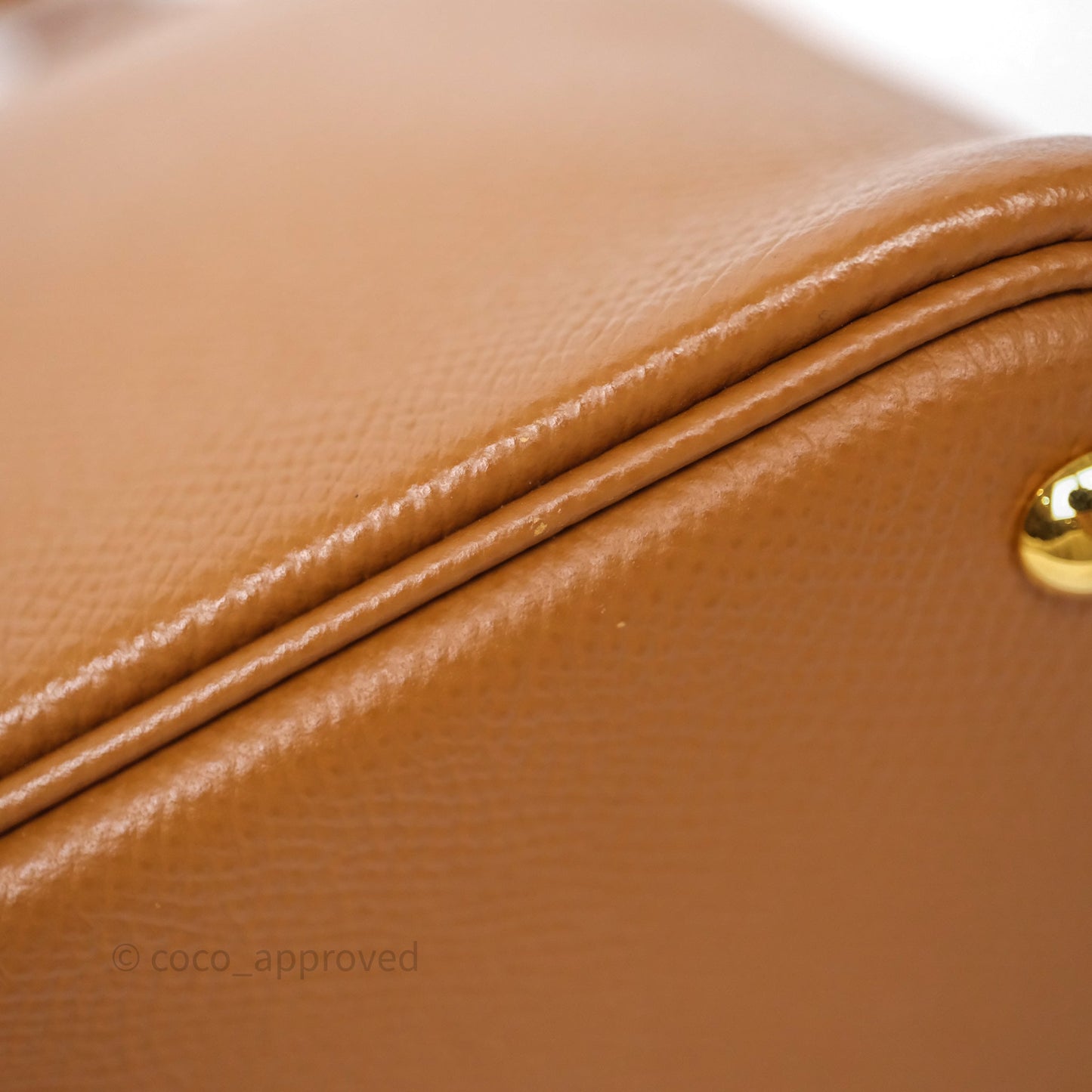 Hermès Bolide 27 Gold Epsom Gold Hardware