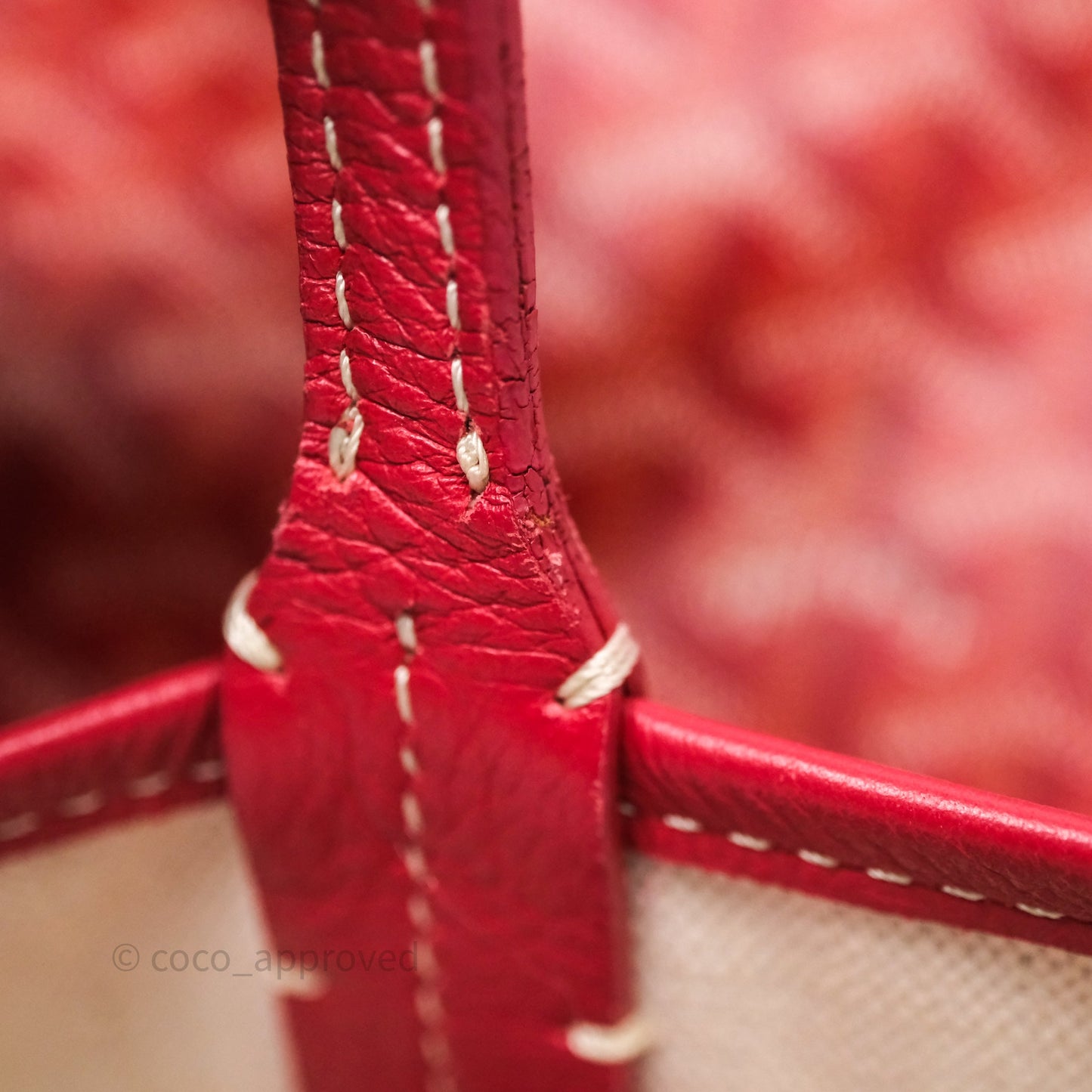 Goyard St Louis Tote GM Red