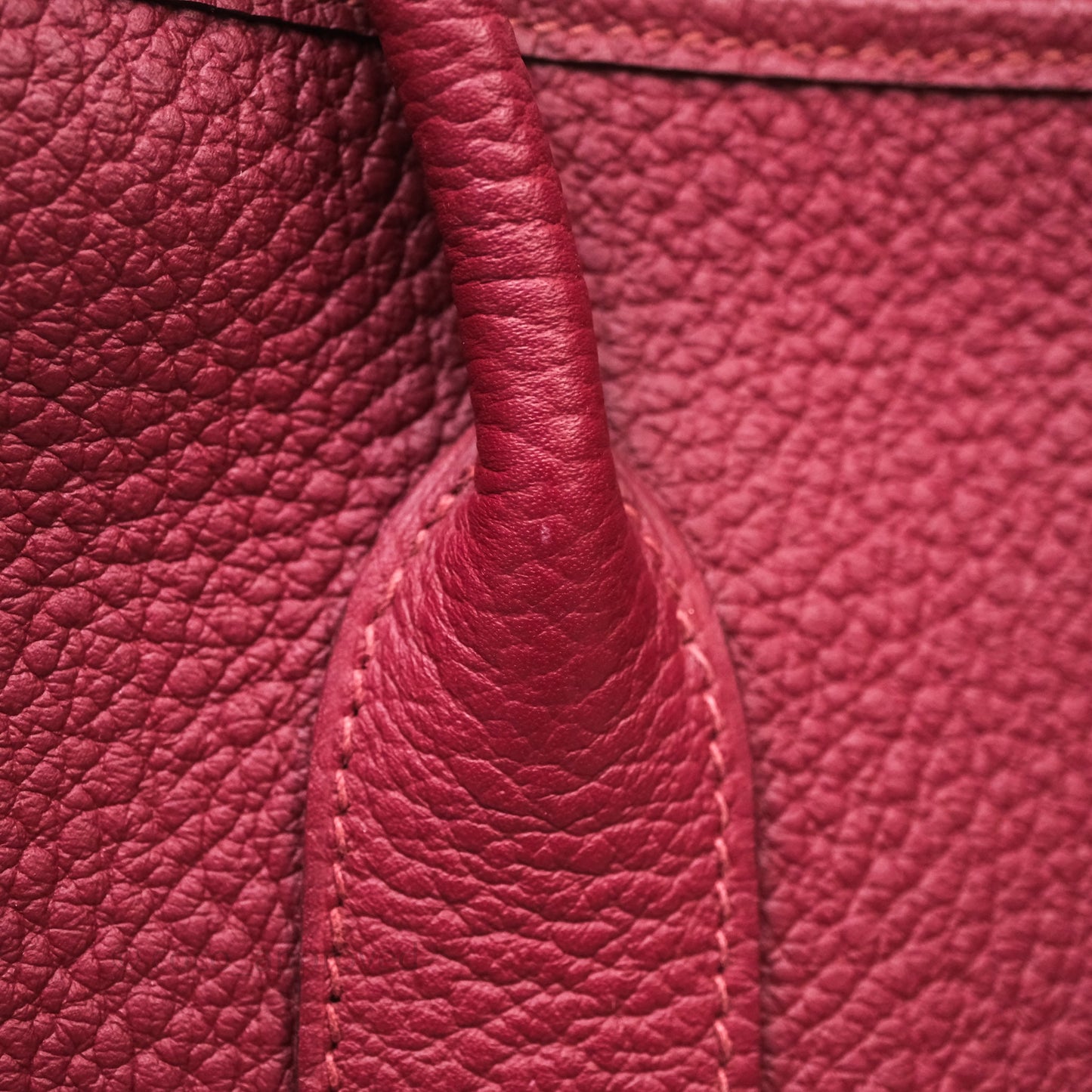 Hermès Garden Party 36 Burgundy Negonda