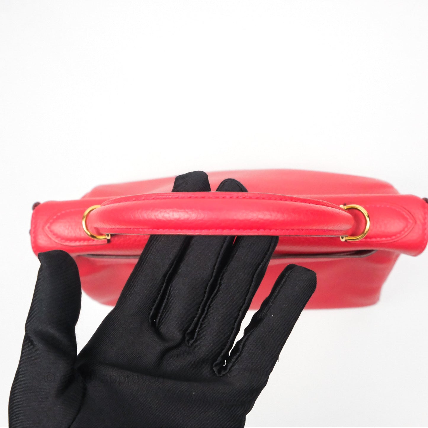 Hermès Kelly 28 Retourne Rouge Tomate S5 Clemence Gold Hardware