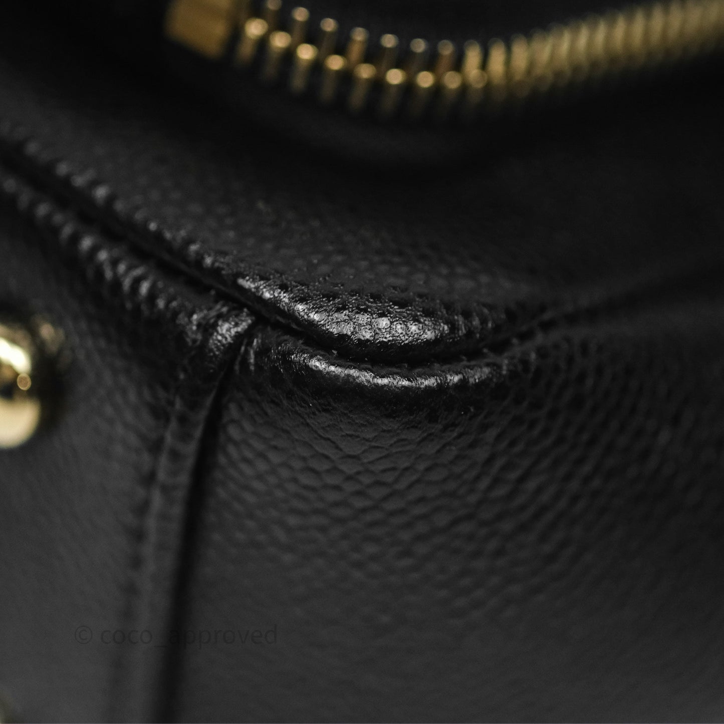 Chanel Quilted Small Business Affinity Flap Black Caviar Gold Hardware