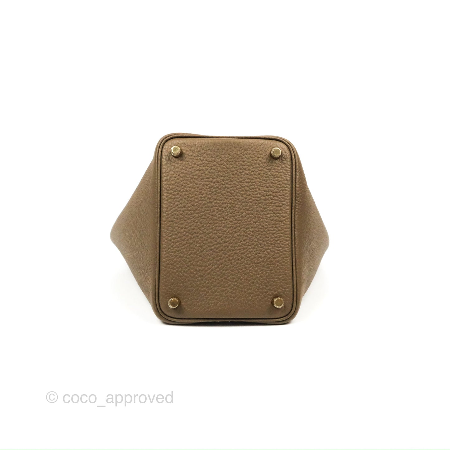 Hermès Picotin 18 Etoupe Clemence Gold Hardware