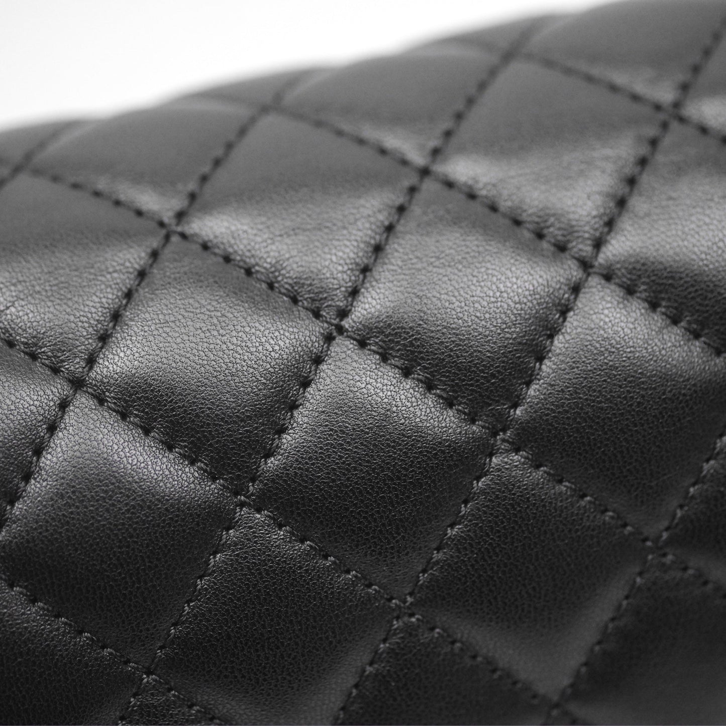 Chanel Medium Boy Quilted Black Lambskin Ruthenium Hardware