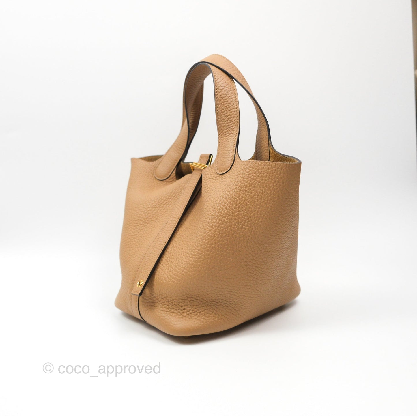 Hermès Picotin Lock 18 Chai 0M Taurillon Clemence Gold Hardware