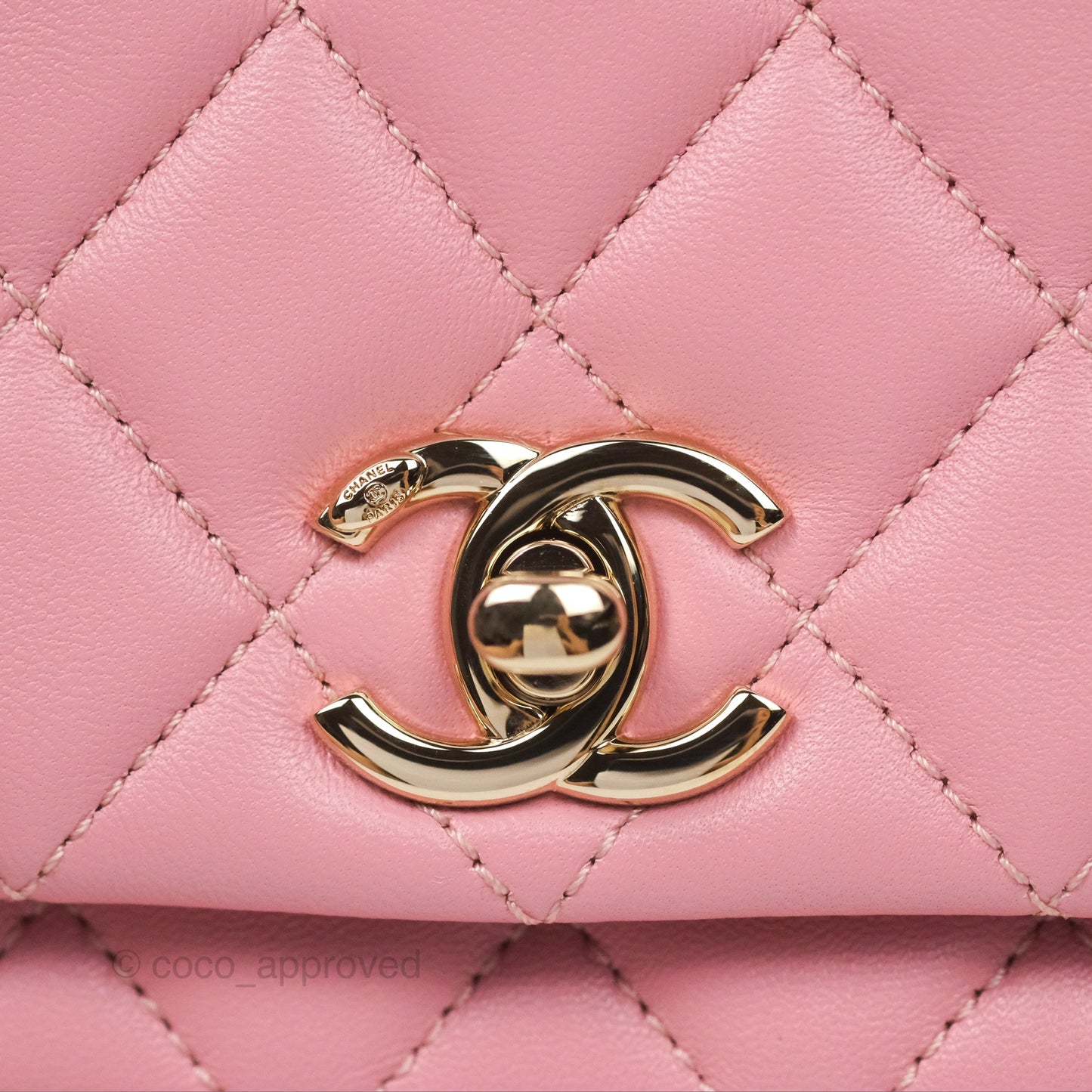 Chanel Citizen Chic Flap Bag Pink Lambskin Gold Hardware