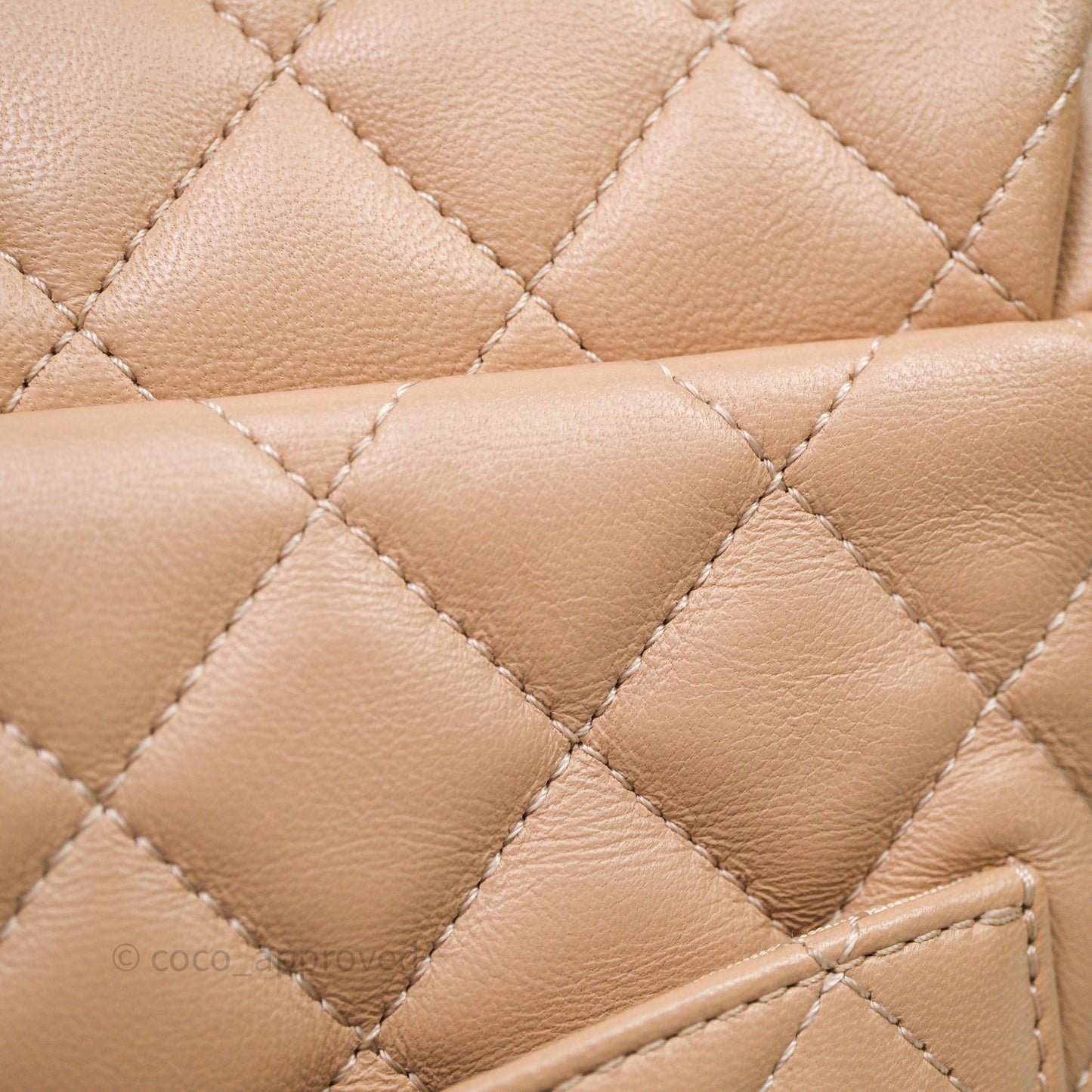Chanel Quilted Small Urban Spirit Backpack Beige Lambskin Silver Hardware
