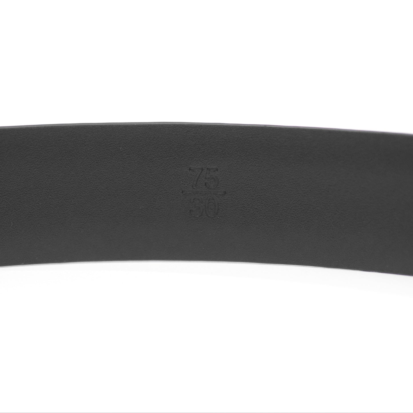 Chanel CC Belt Black Gold Hardware Size 75 24C
