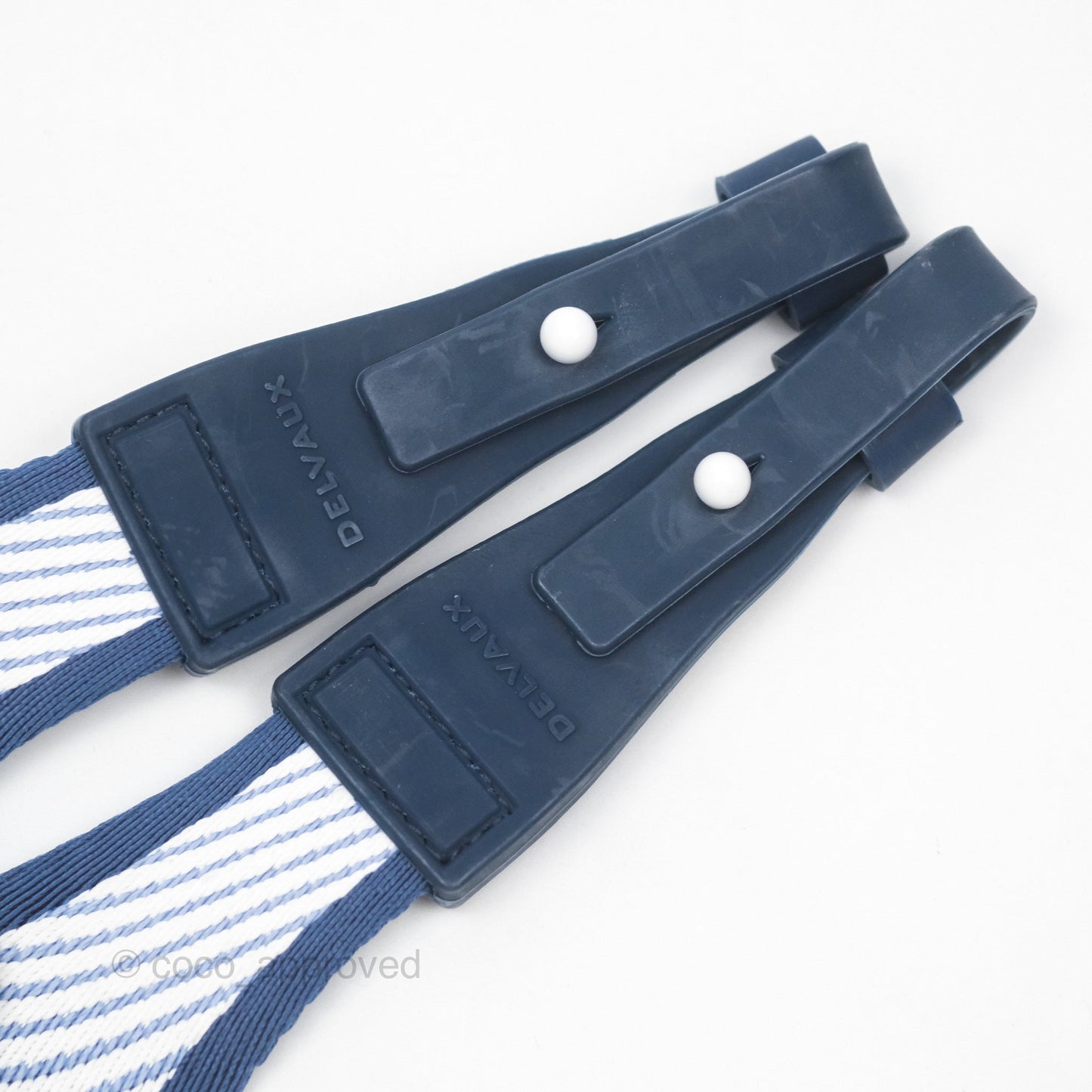 Delvaux Brillant MM Bag PVC Navy