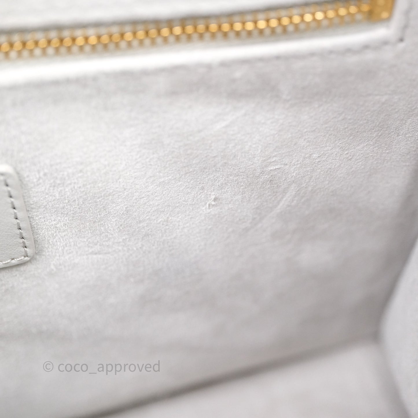 Christian Dior Small Dior Book Tote Cloud Gray Macrocannage Calfskin