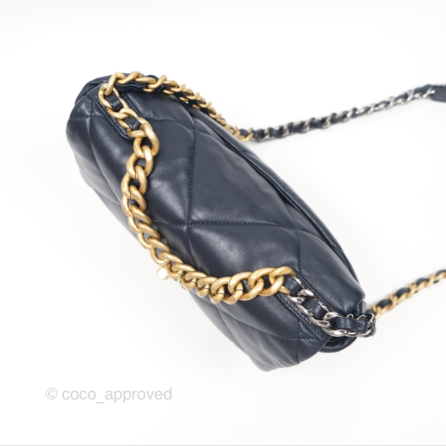 Chanel 19 Small Navy Mixed Hardware