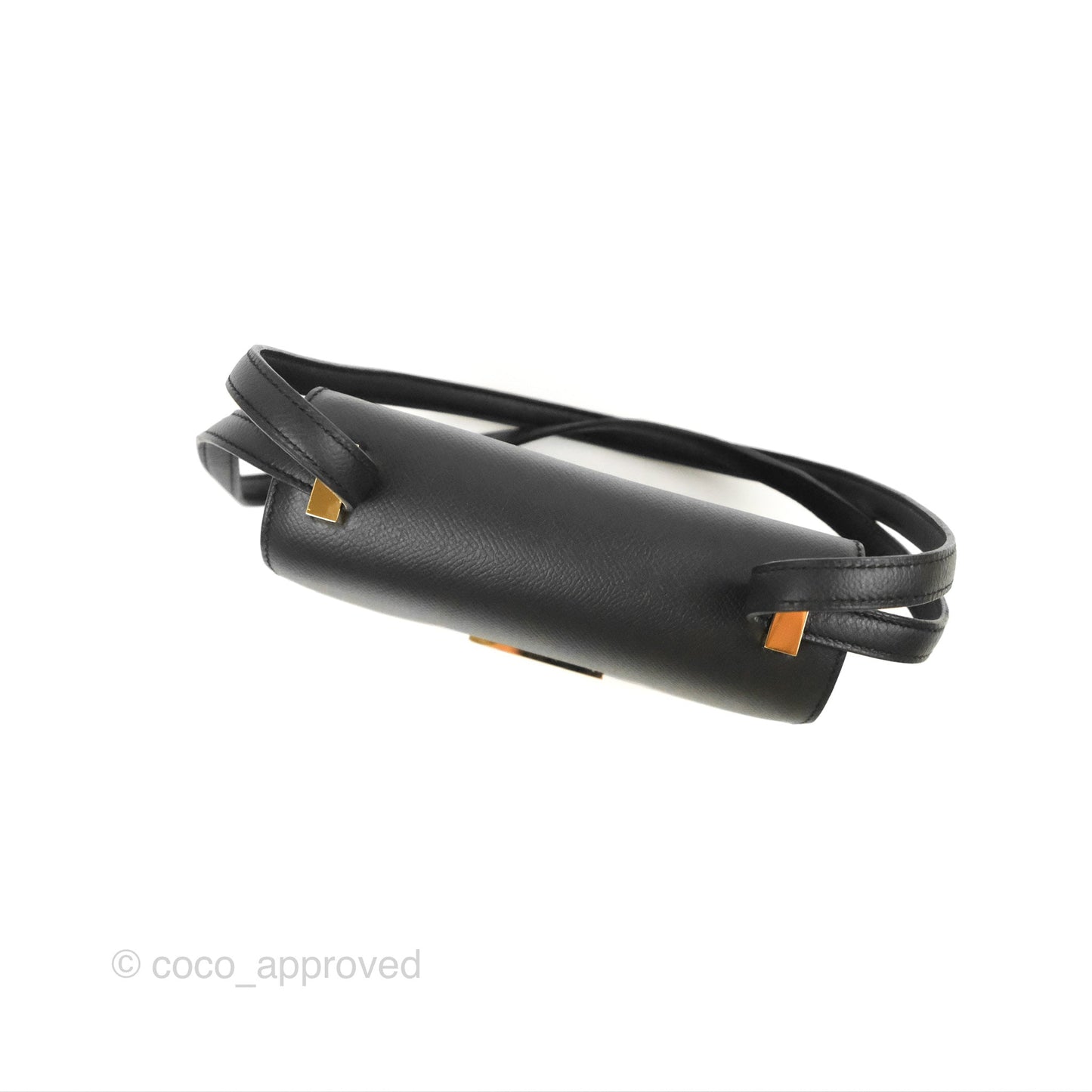 Hermès Mosaique Mini Bag Black Epsom Gold Hardware
