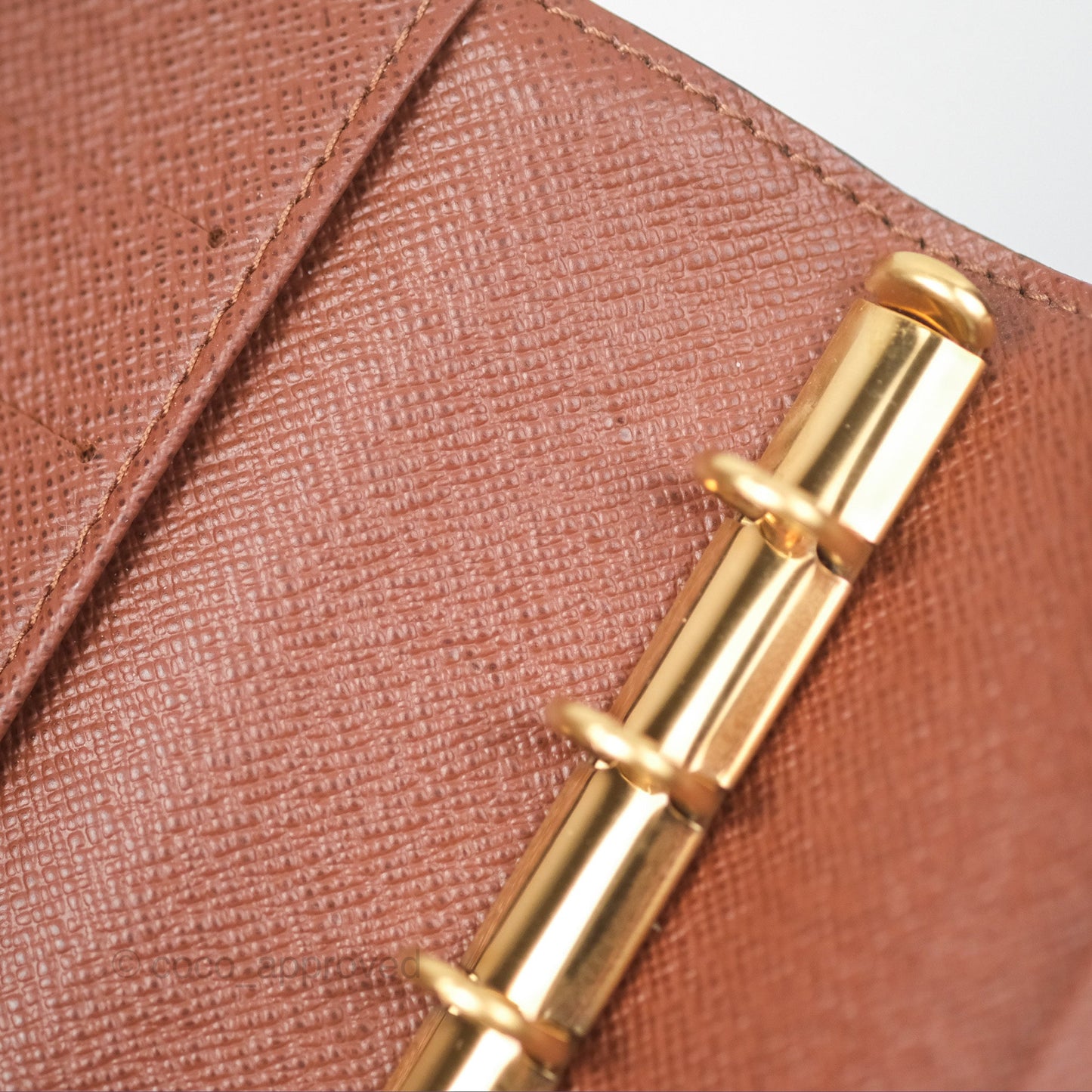 Louis Vuitton Small Ring Agenda Cover Monogram Canvas