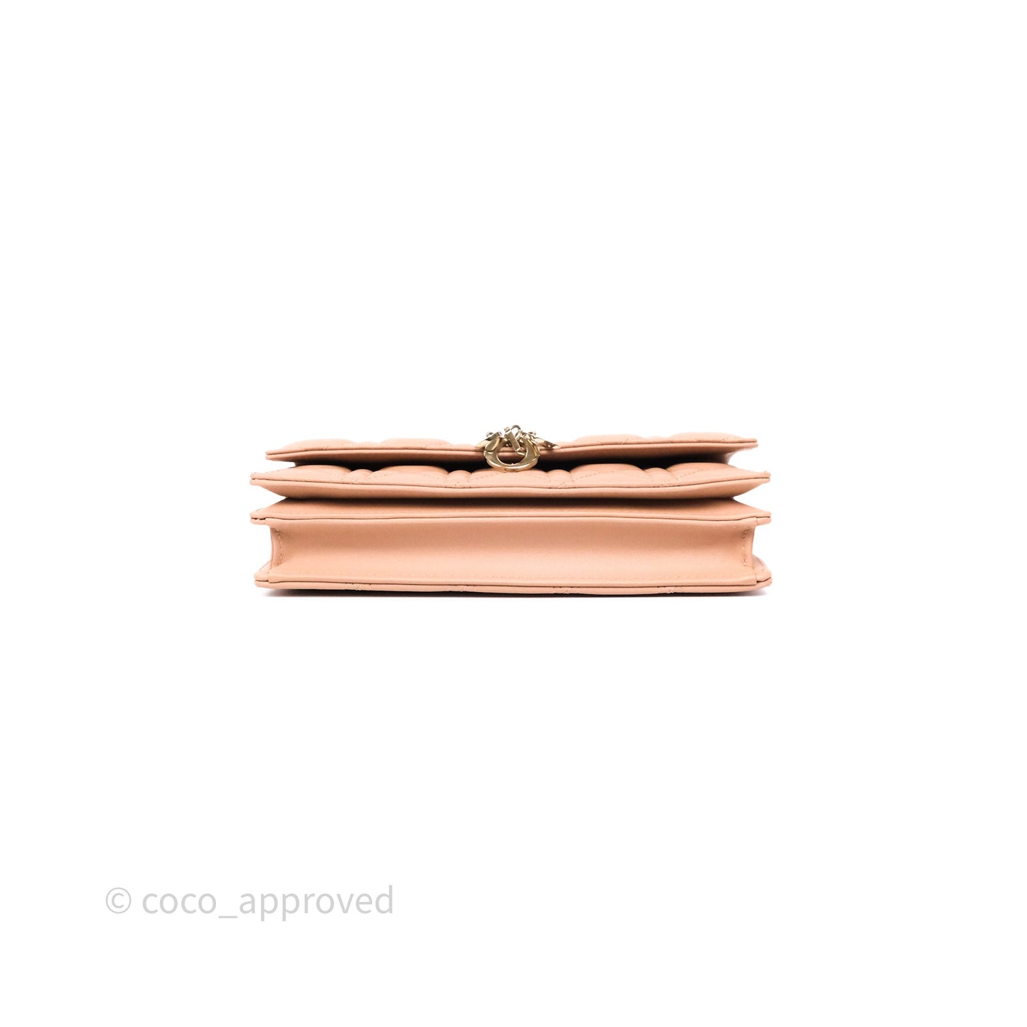 Dior My Dior Mini Bag Rose des Vents Cannage Lambskin