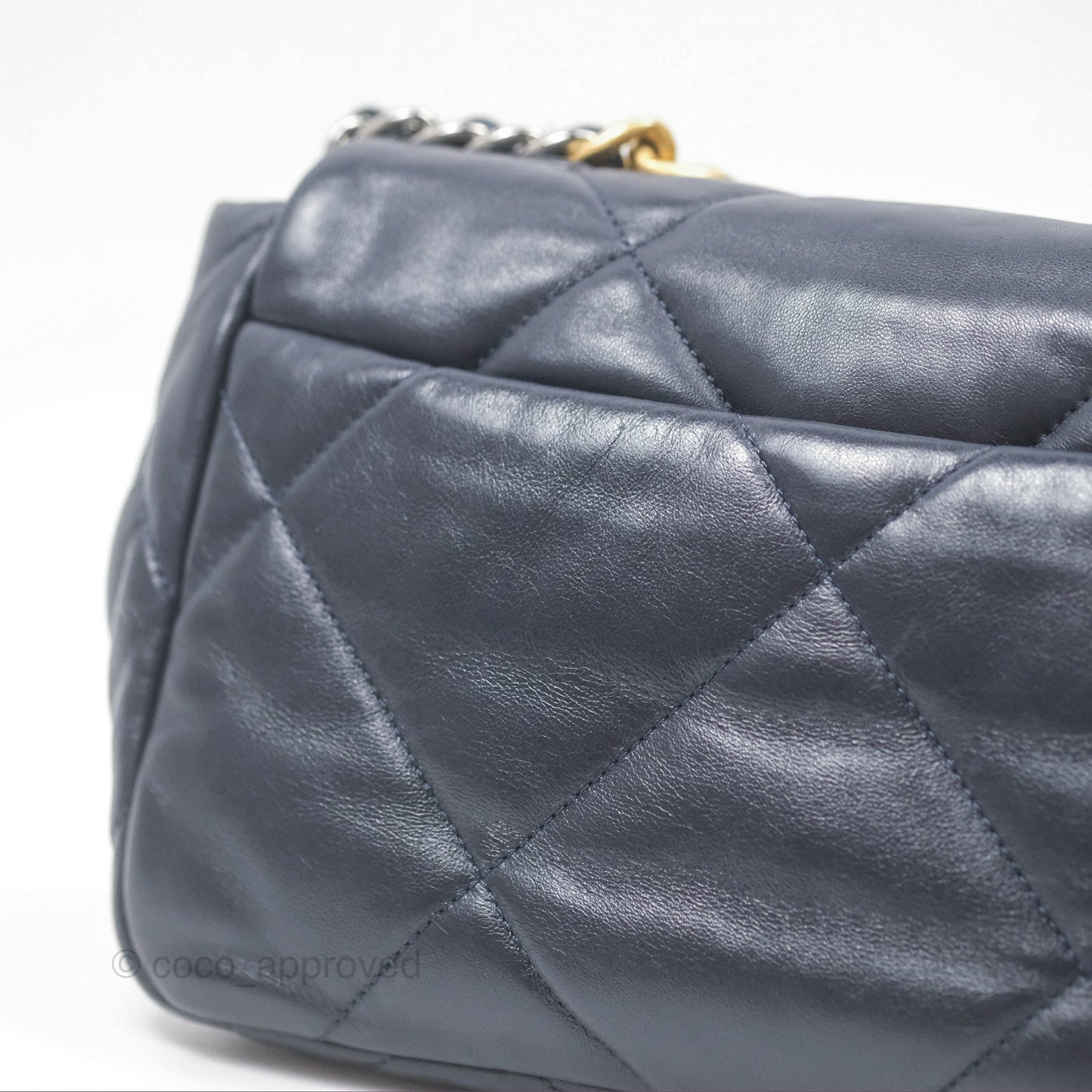 Chanel 19 Small Navy Mixed Hardware