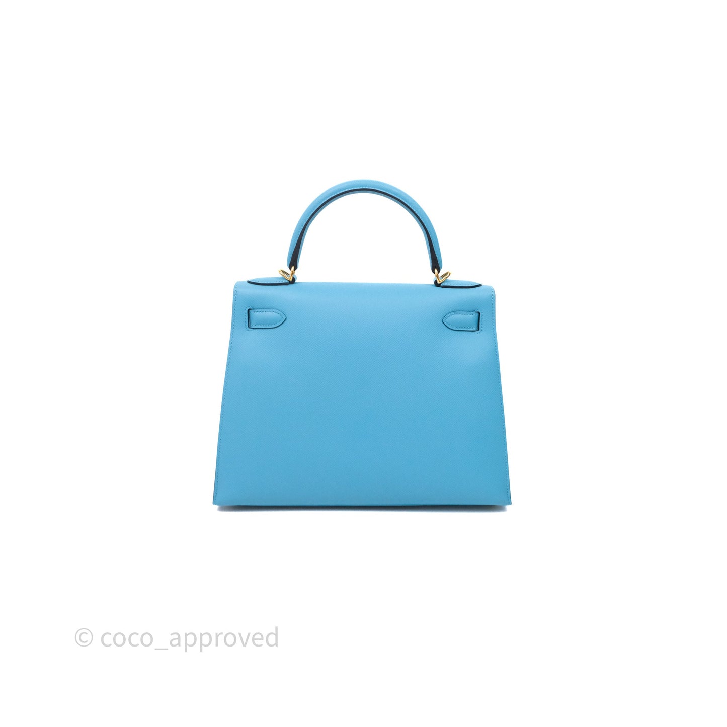 Hermès Kelly 28 Bleu du Nord P3 Epsom Gold Hardware