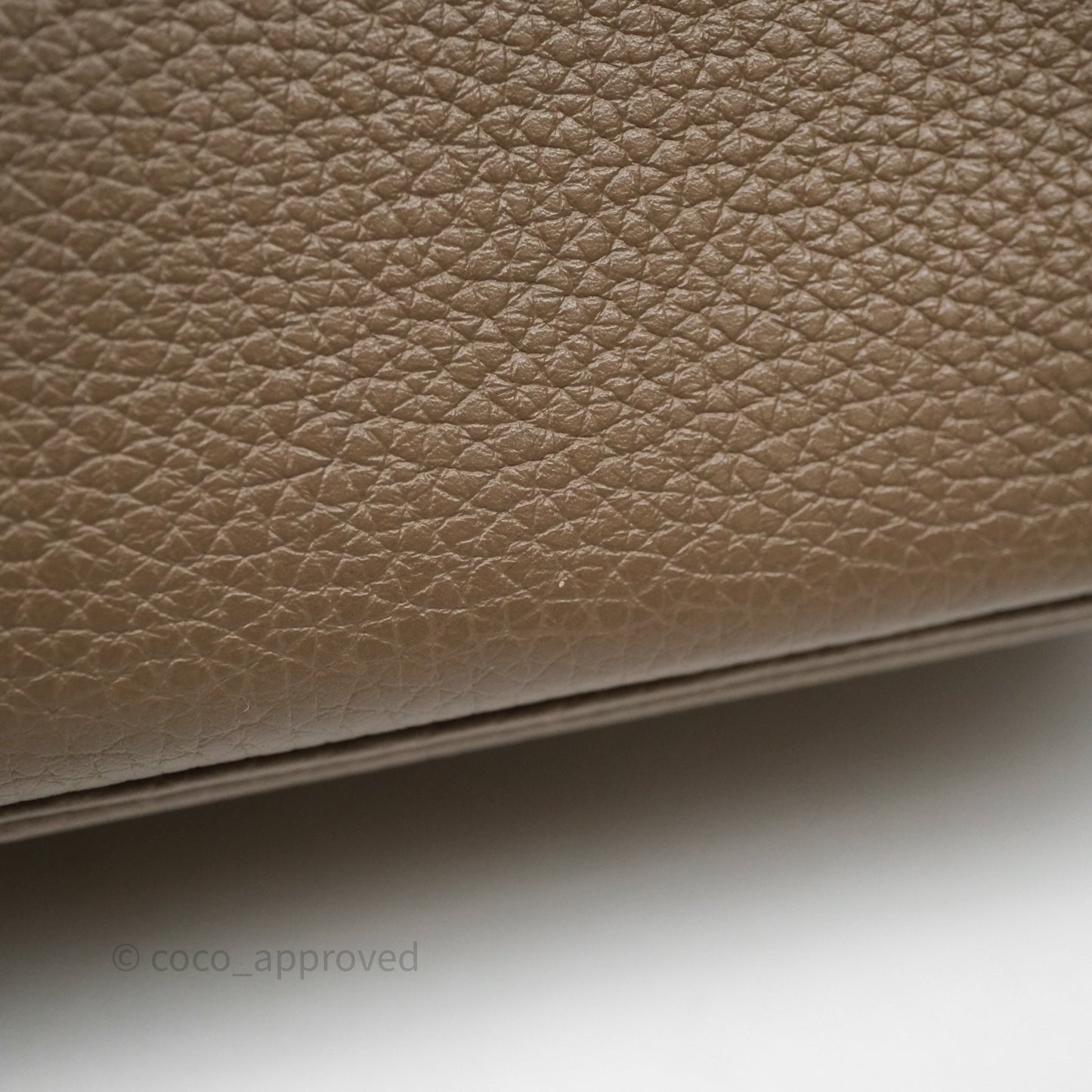 Hermès Bolide 31 Etoupe Evercolor Clemence Palladium Hardware