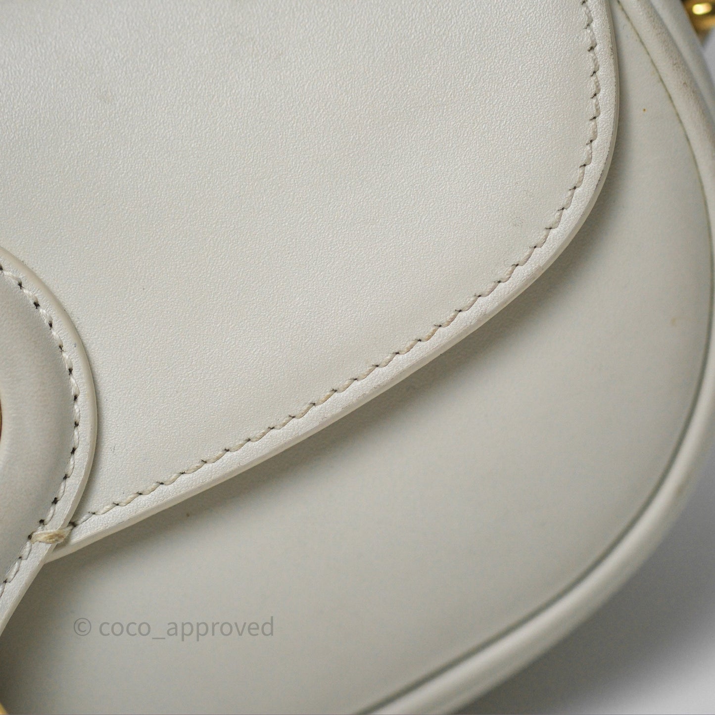 Christian Dior Bobby East-West Bag Calfskin White