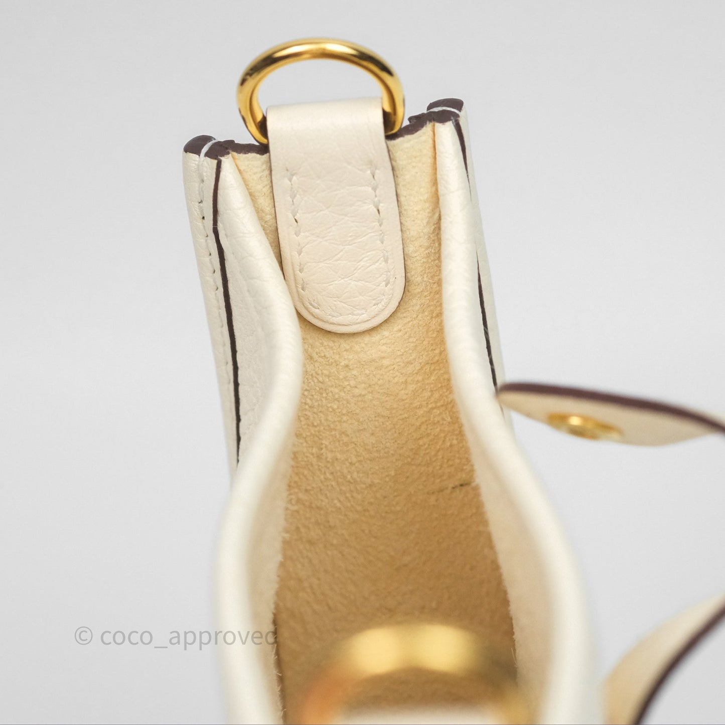 Hermès Mini Evelyne 16 Nata I2 Clemence Gold Hardware