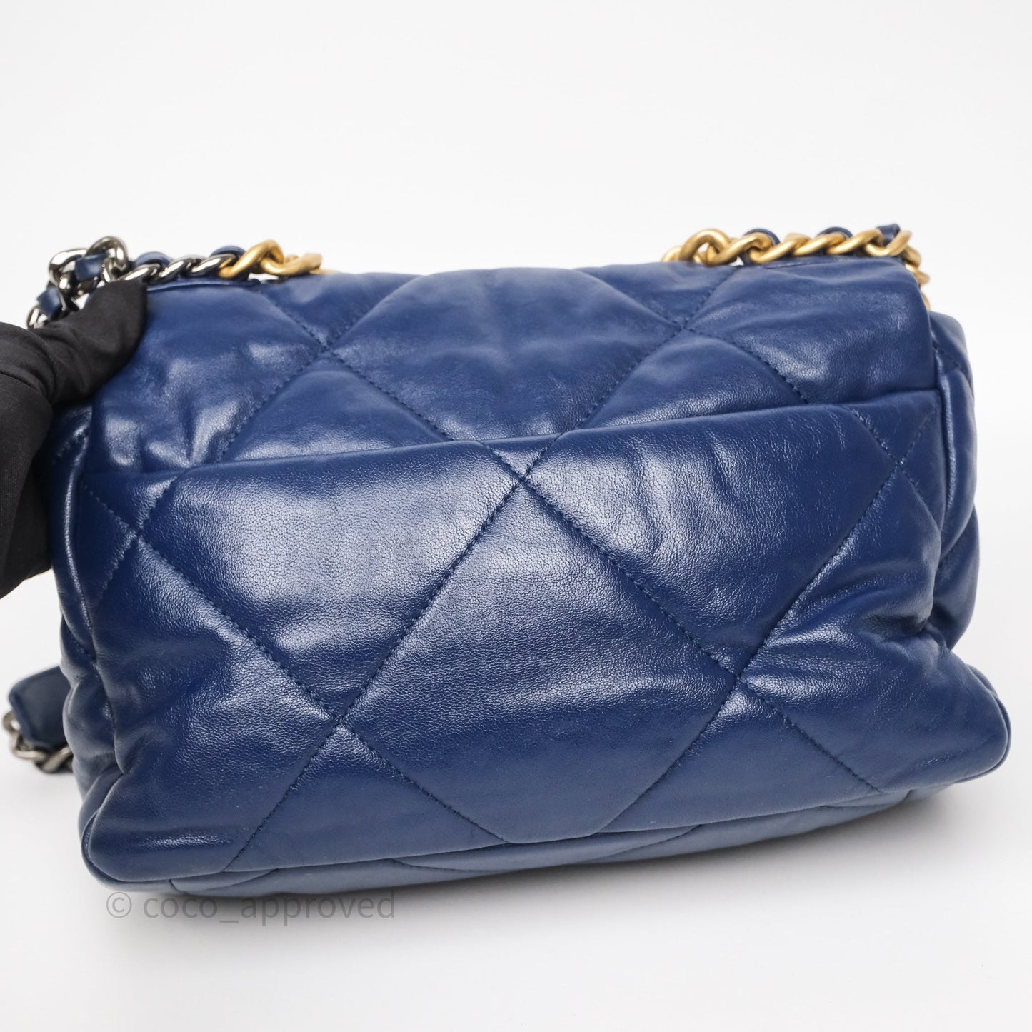 Chanel 19 Small Navy Mixed Hardware