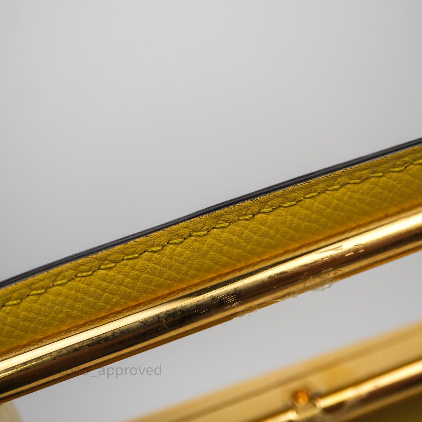 Delvaux Small Lingot Bag Pollen Alpina Calfskin Gold Hardware