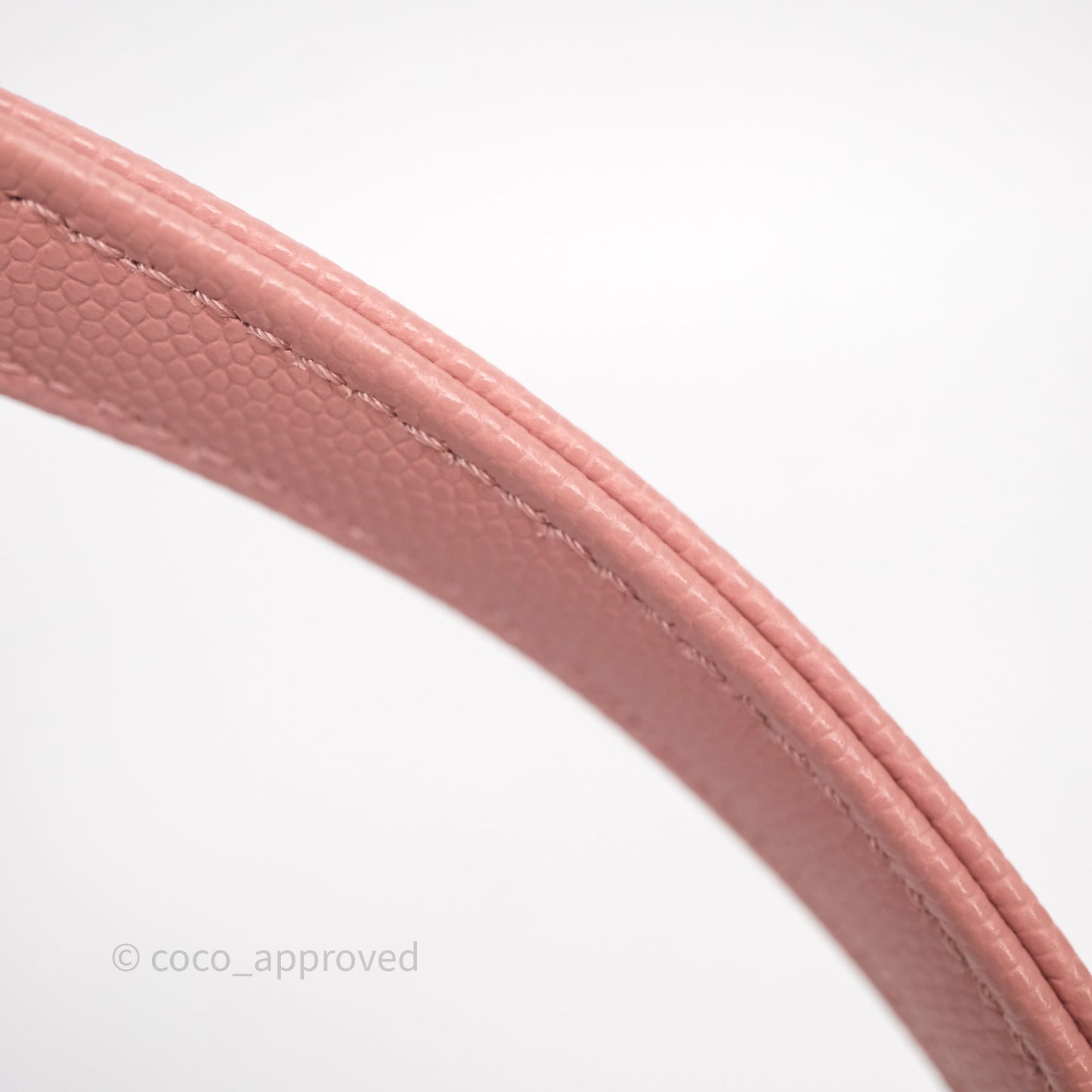 Chanel Small Coco Handle Quilted Pink Caviar Gold Hardware
