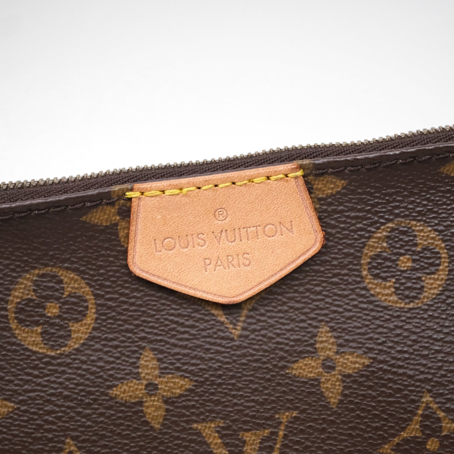 Louis Vuitton Multi Pochette Accessories Khaki Monogram Canvas