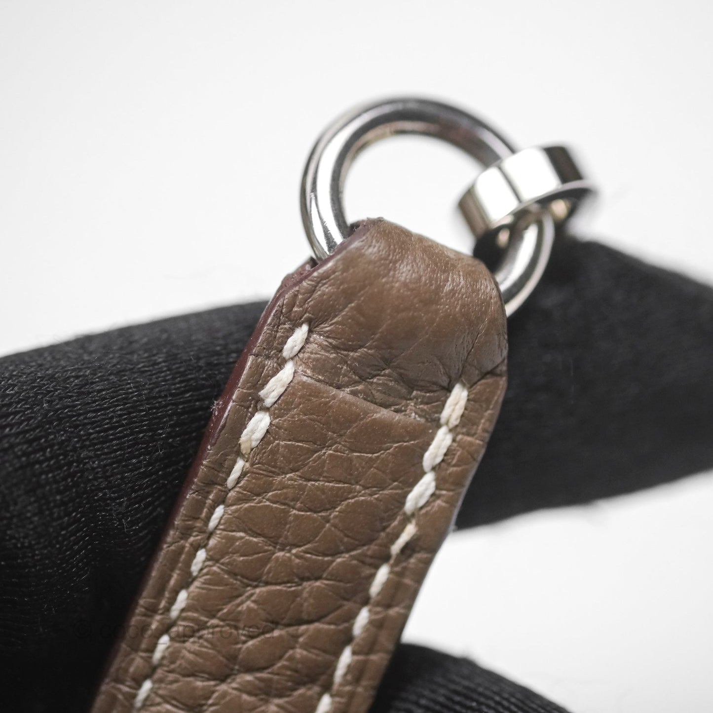 Hermès Kelly 28 Retourne Etoupe 18 Clemence Palladium Hardware