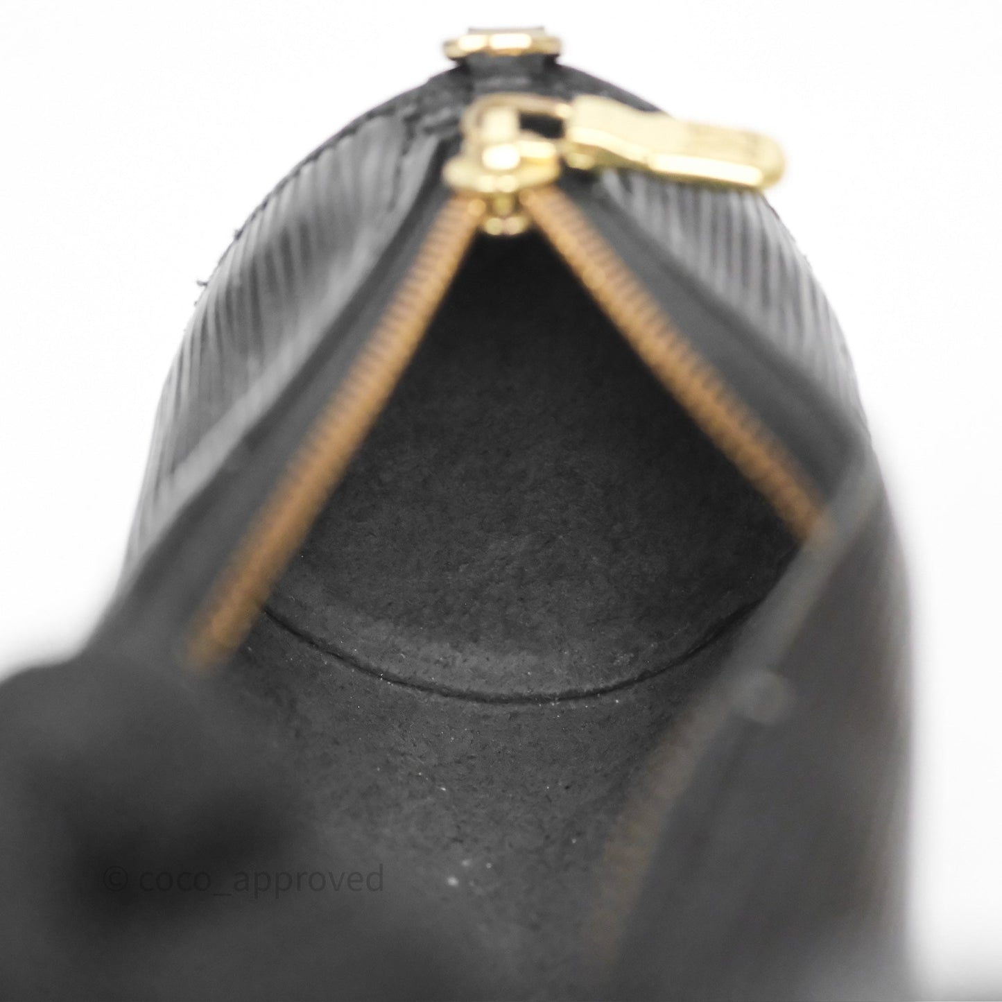 Louis Vuitton Epi Soufflot Bag Black Gold Hardware
