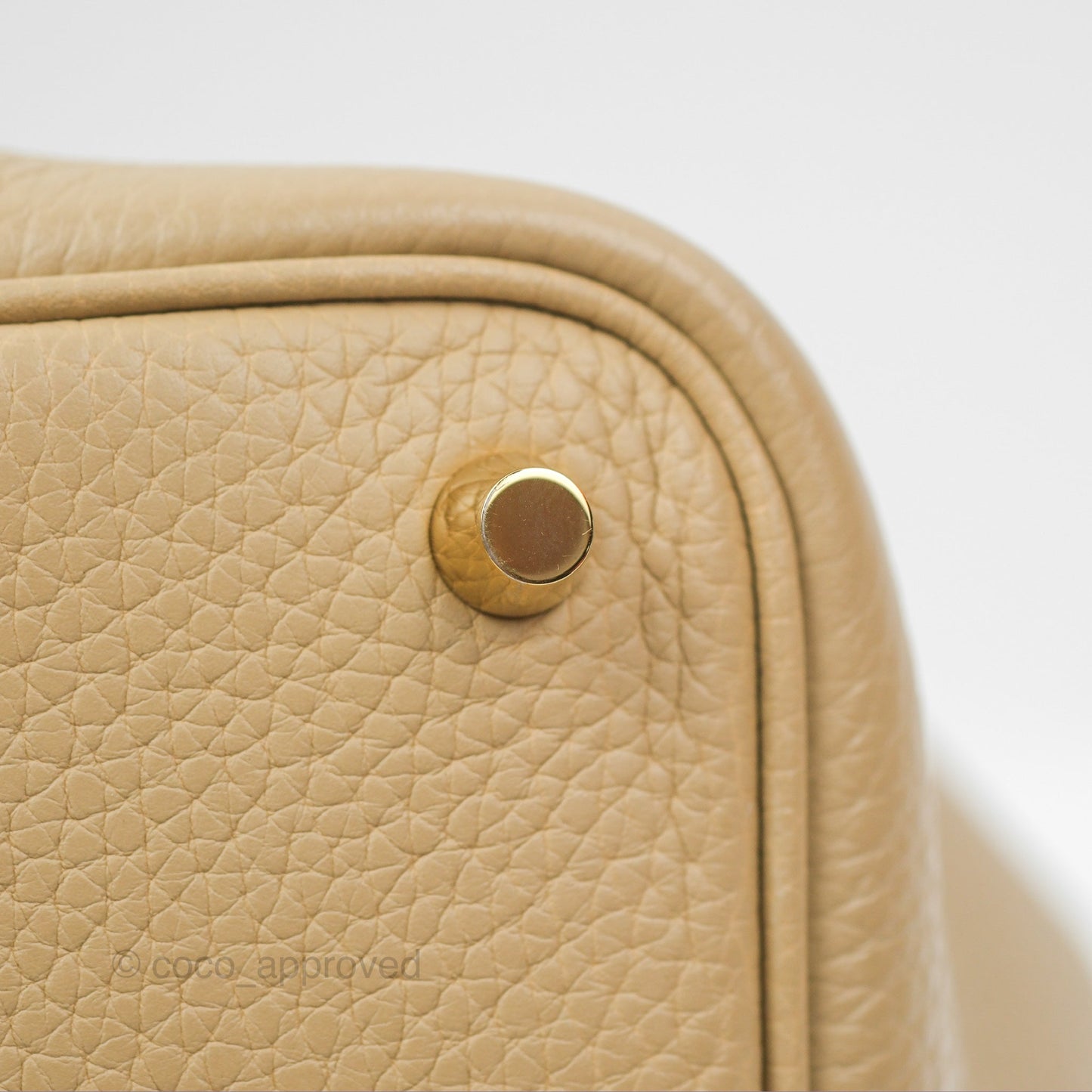 Hermès Picotin 18 Trench Clemence Gold Hardware