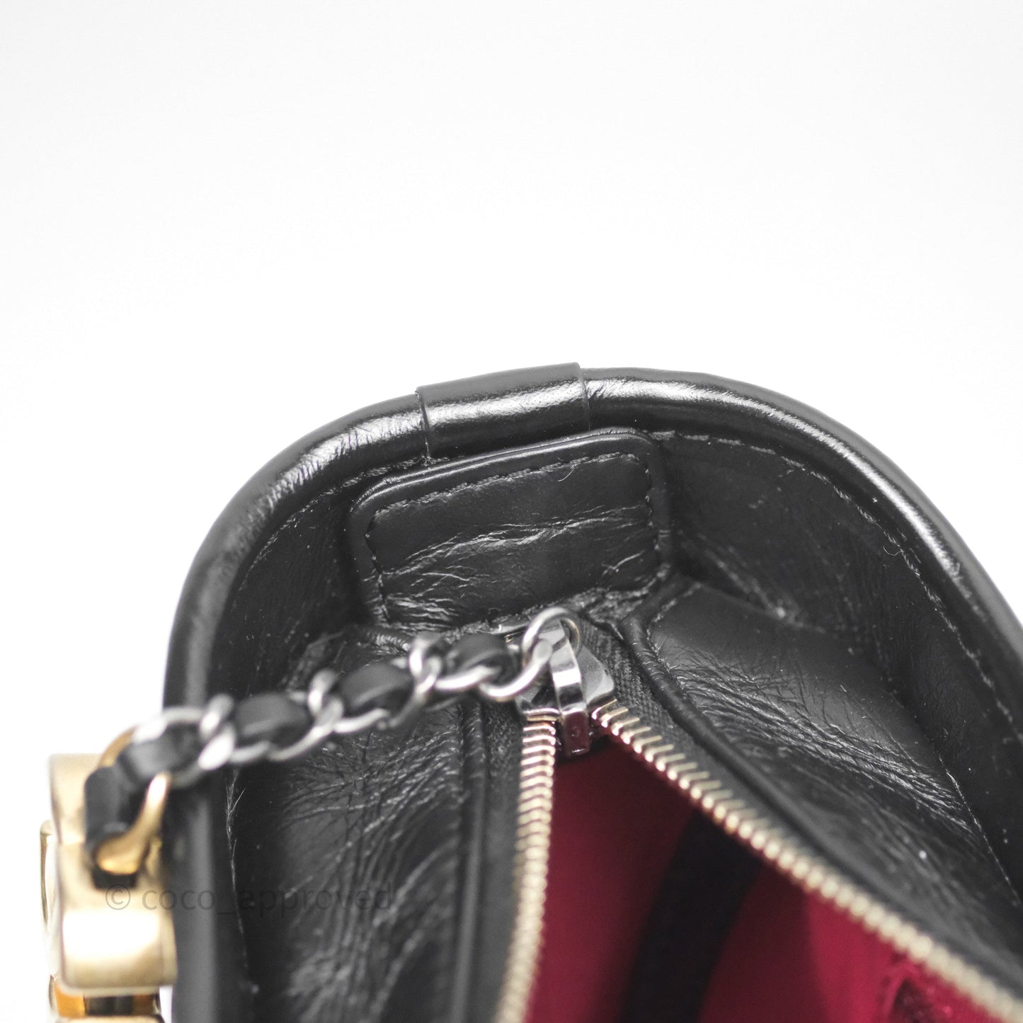 Chanel New Medium Gabrielle Hobo Quilted Black Aged Calfskin