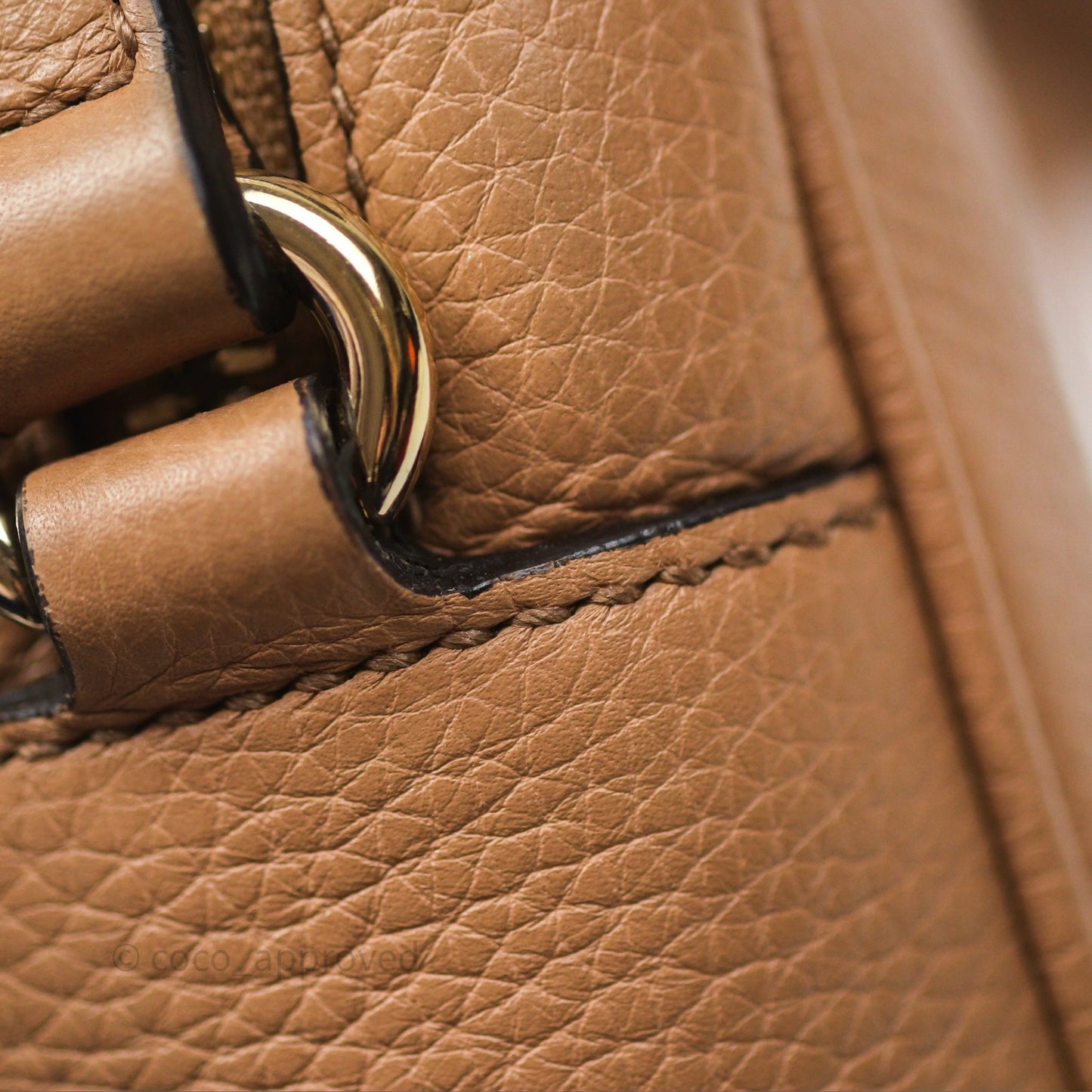 Gucci Small Soho Disco Bag Calfskin Beige