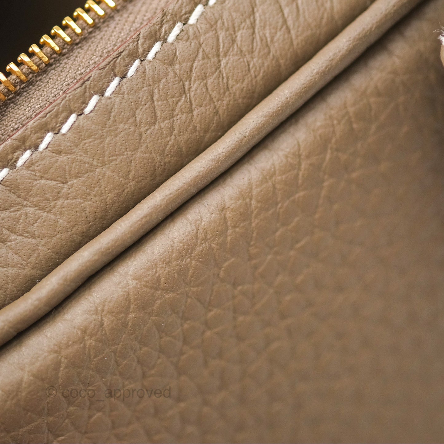 Hermès Lindy 26 Etoupe Clemence Gold Hardware