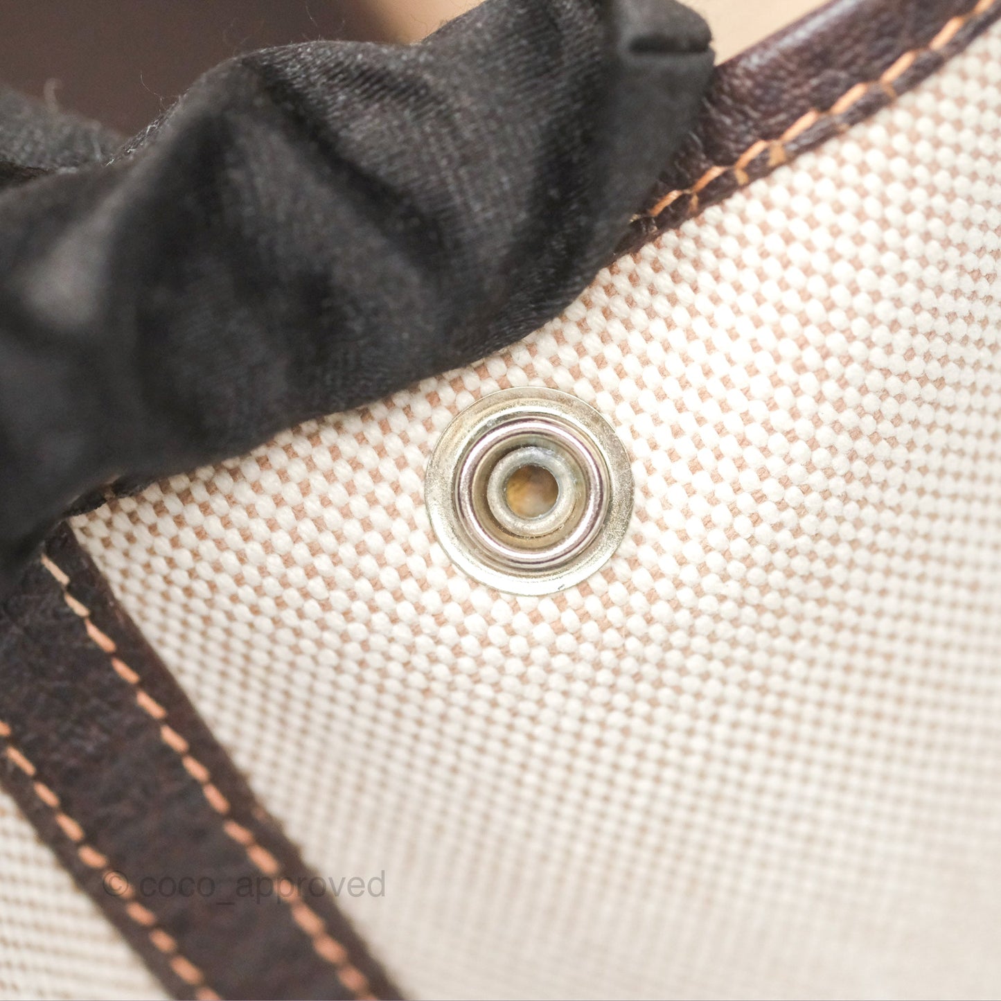 Hermès Garden Party 30 Canvas Brown/ Natural