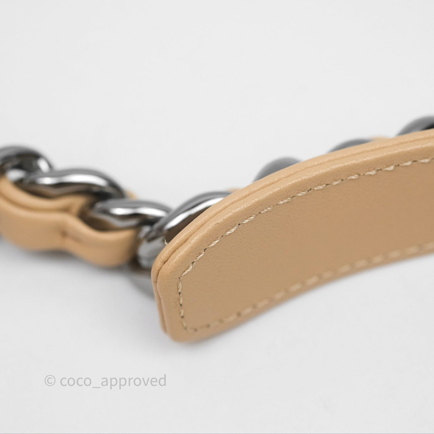 Chanel 19 Small Beige Mixed Hardware