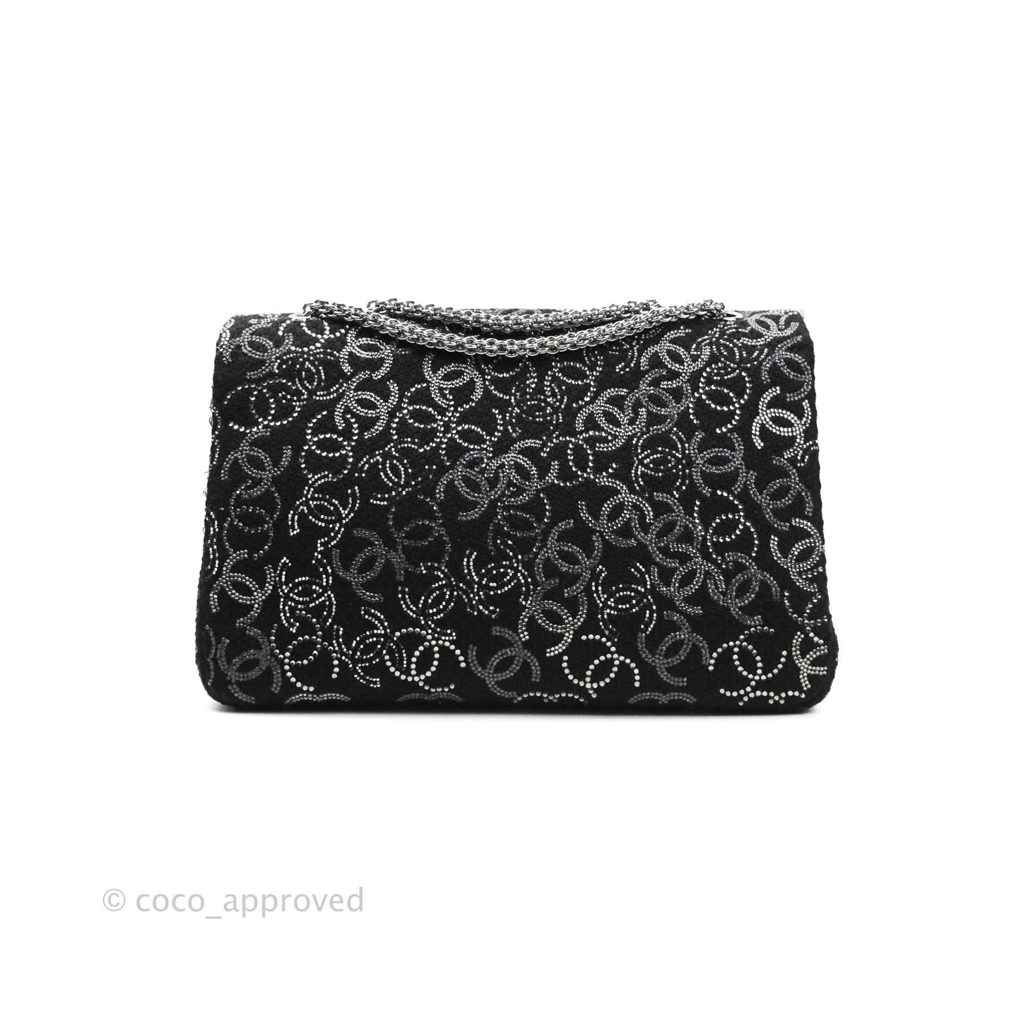 Chanel Jumbo Single Flap CC Pudong Strass