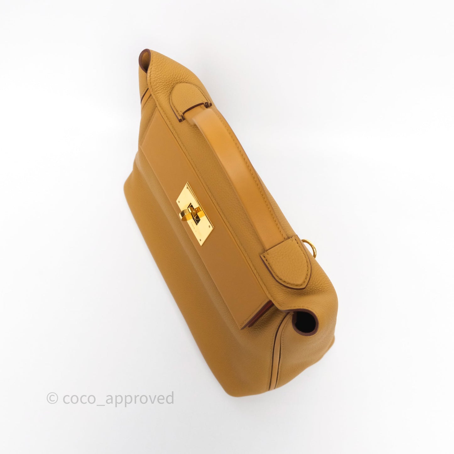Hermès 24/24 29 Sesame 2S/ Terre Battue R1 Clemence/ Swift Gold Hardware