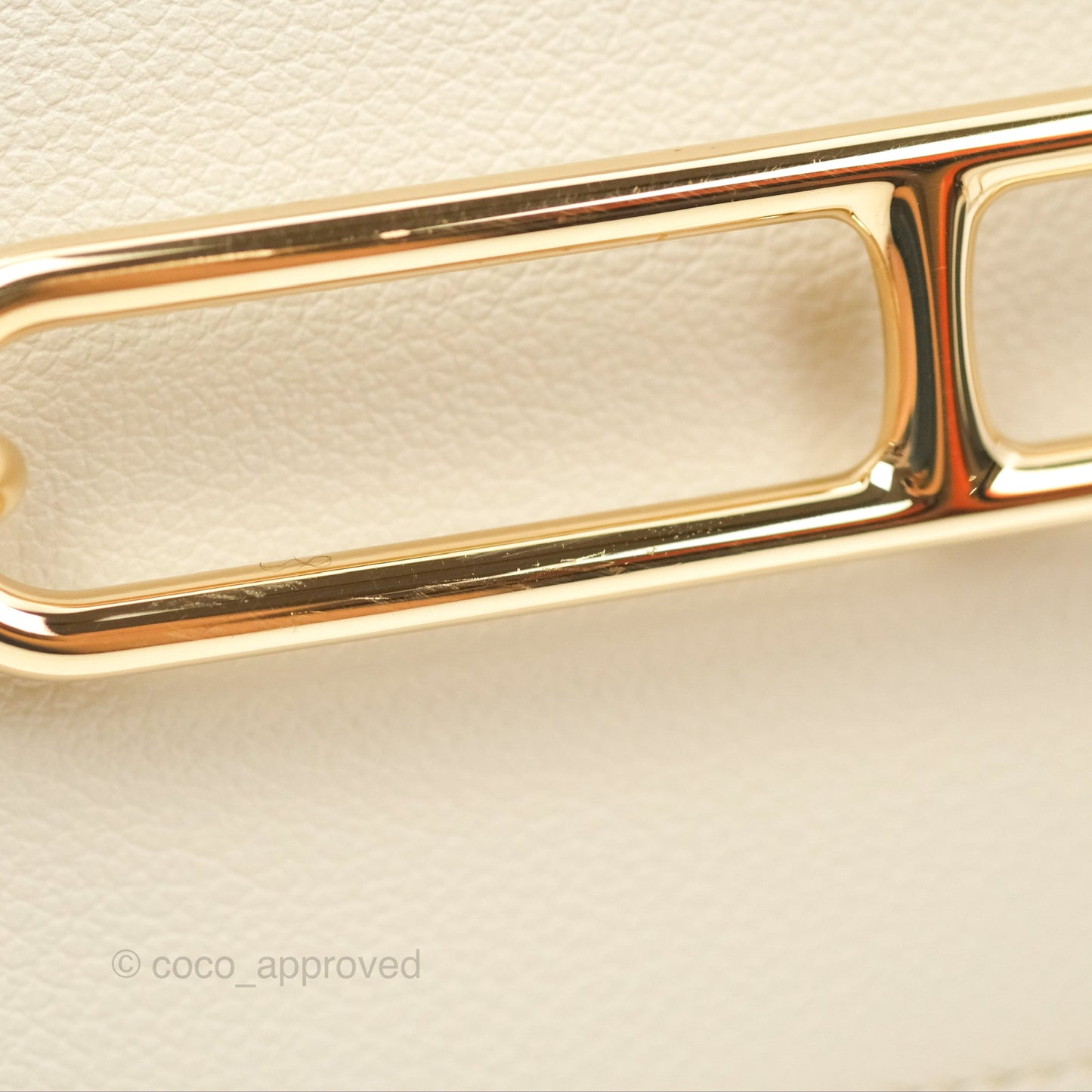 Hermès Roulis Mini 18 Beton Evercolor Permabrass Hardware
