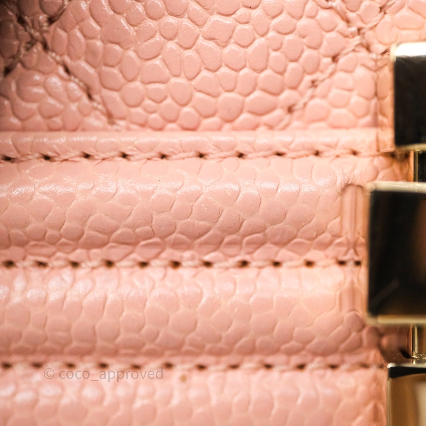 Chanel Small Boy Quilted Pink Caviar Gold Hardware