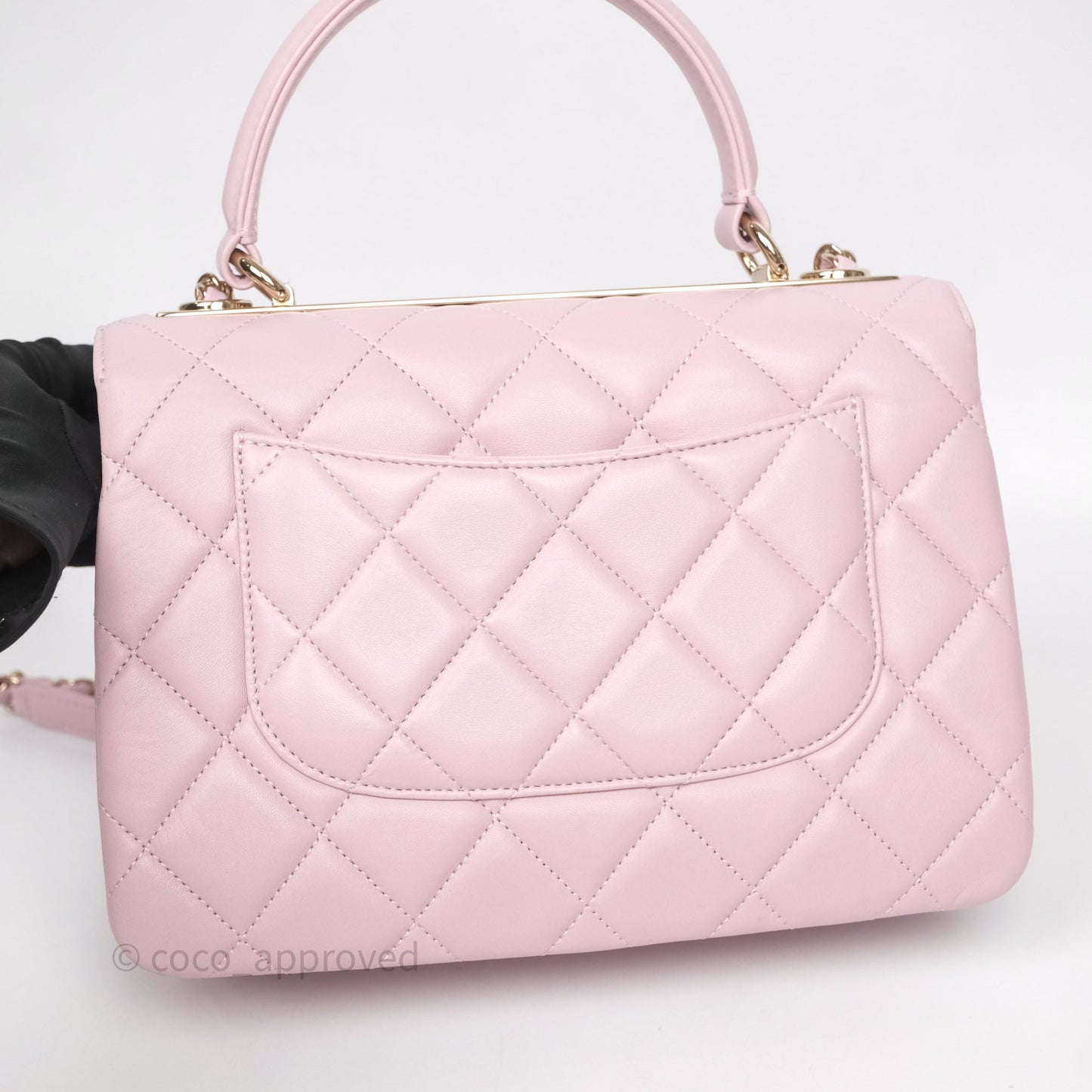Chanel Small Trendy CC Lilac Lambskin Gold Hardware