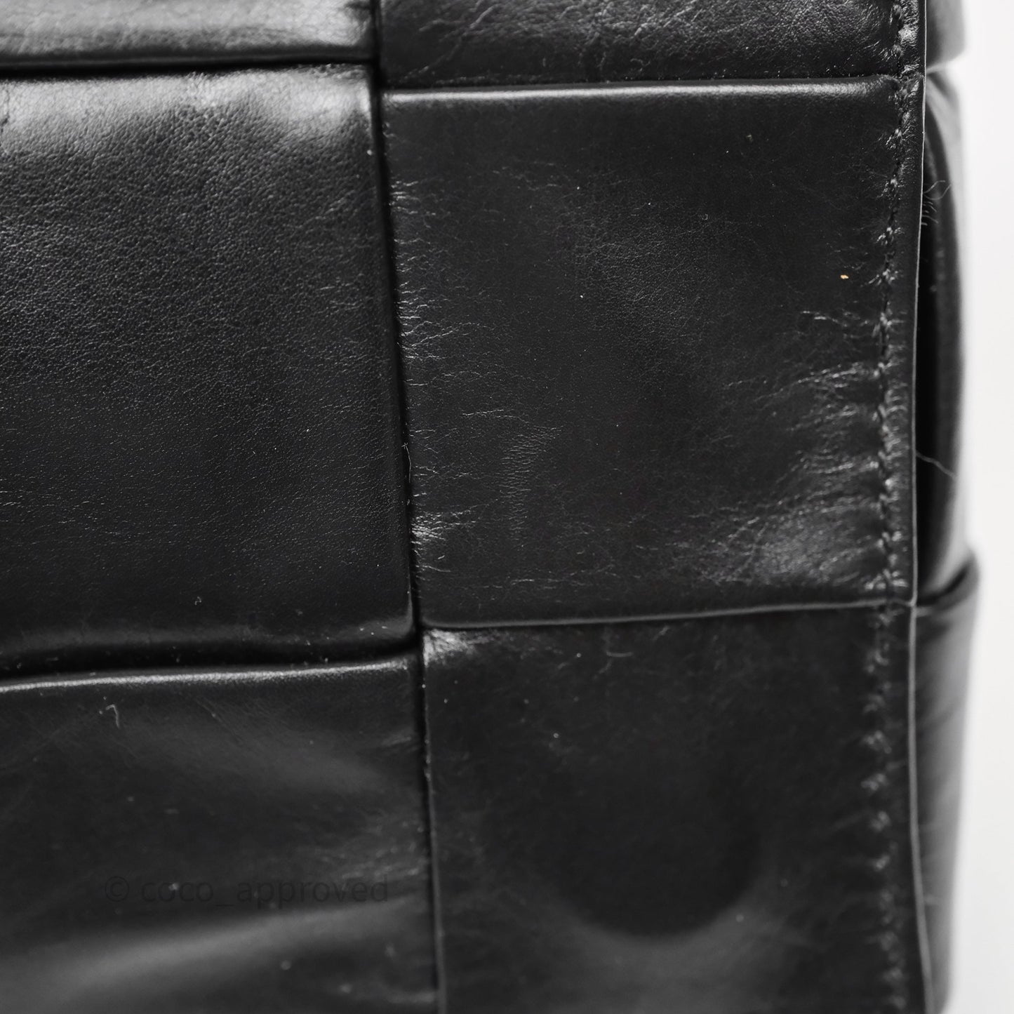 Bottega Veneta Cassette Stretch Belt Bag Maxi Black Intrecciato Leather
