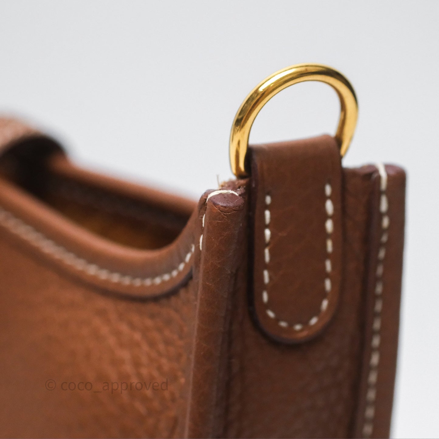 Hermès Mini Evelyne 16 Amazone Gold 37 Clemence Gold Hardware