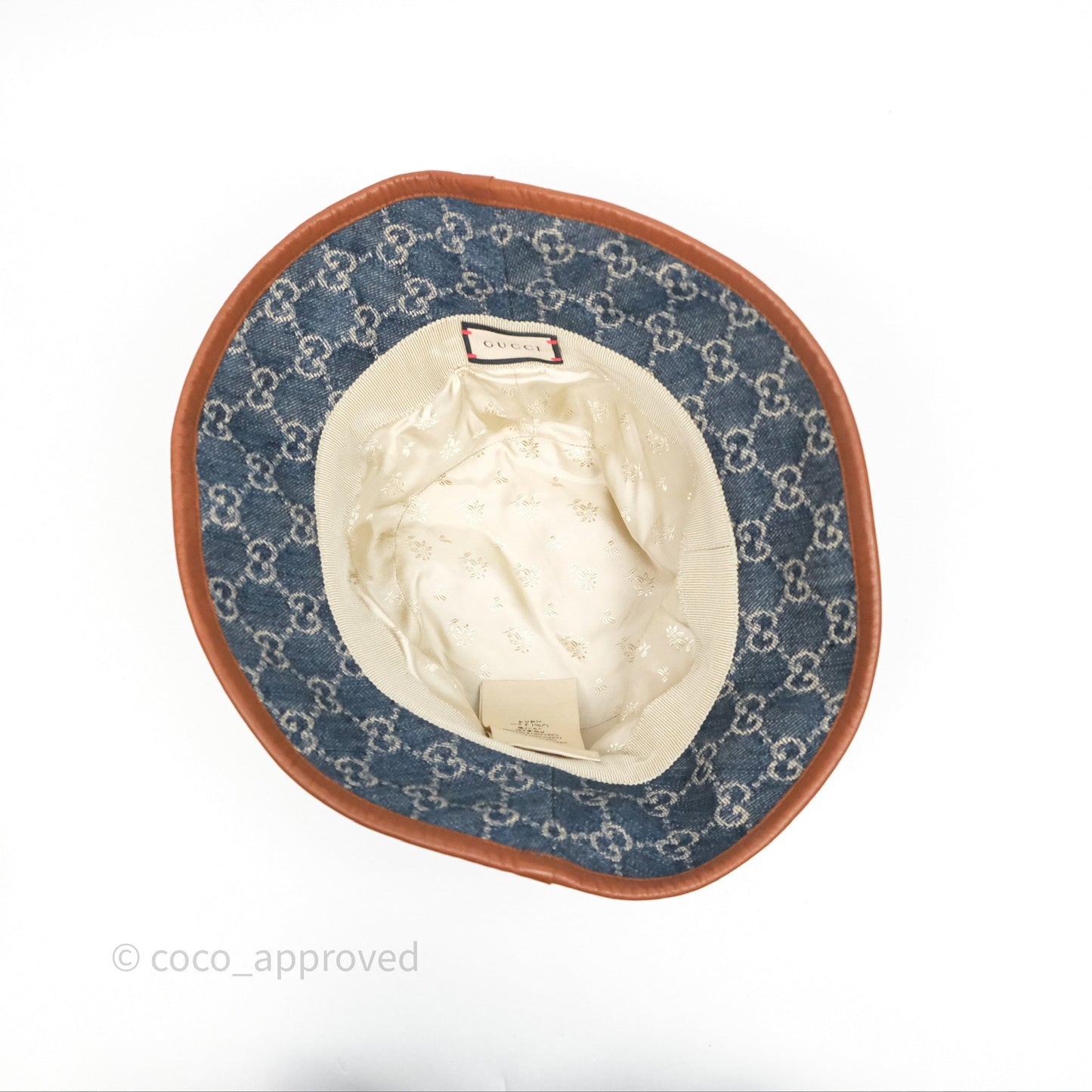 Gucci GG Supreme Denim Bucket Hat