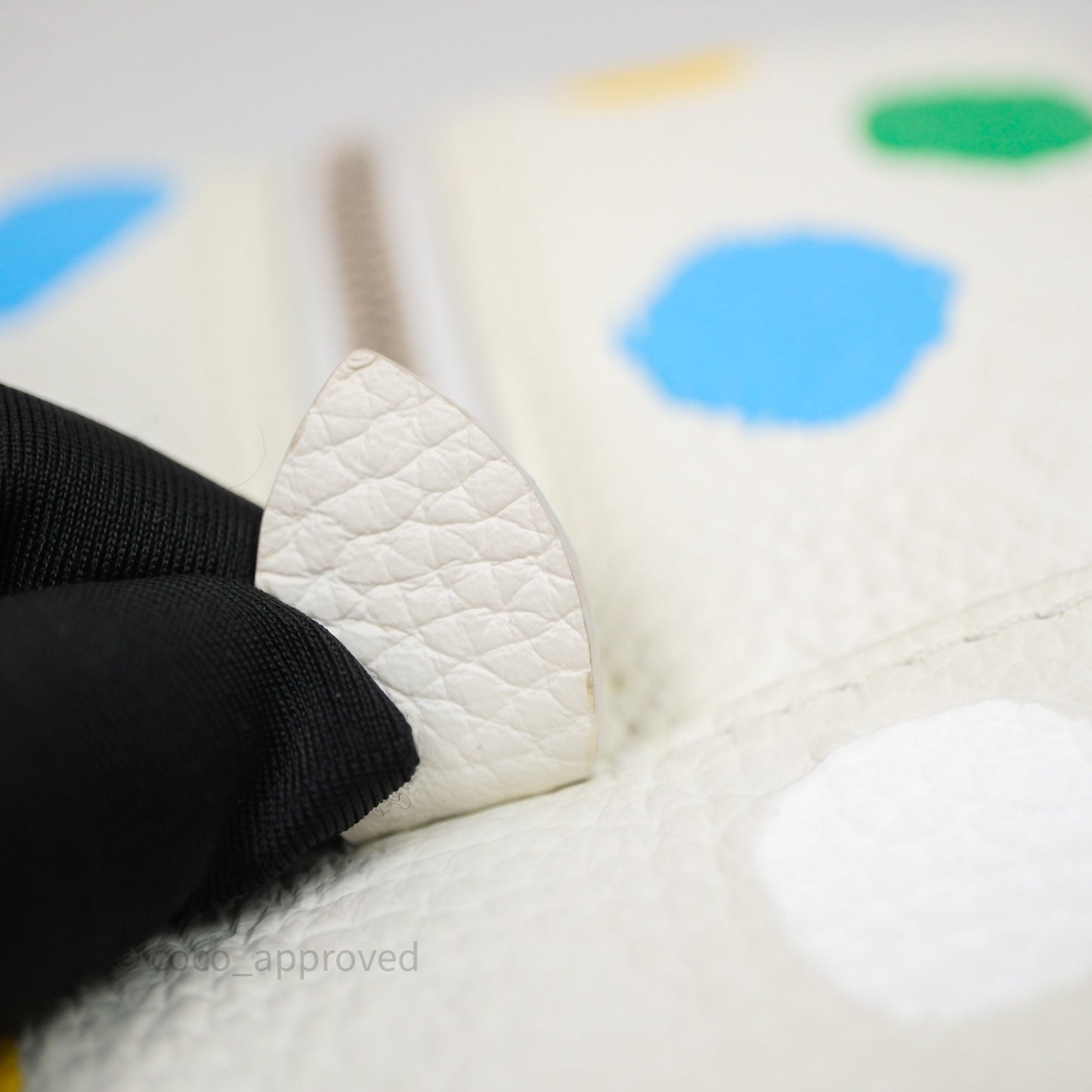Louis Vuitton x Yayoi Kusama Square With Handle Chain Bag White